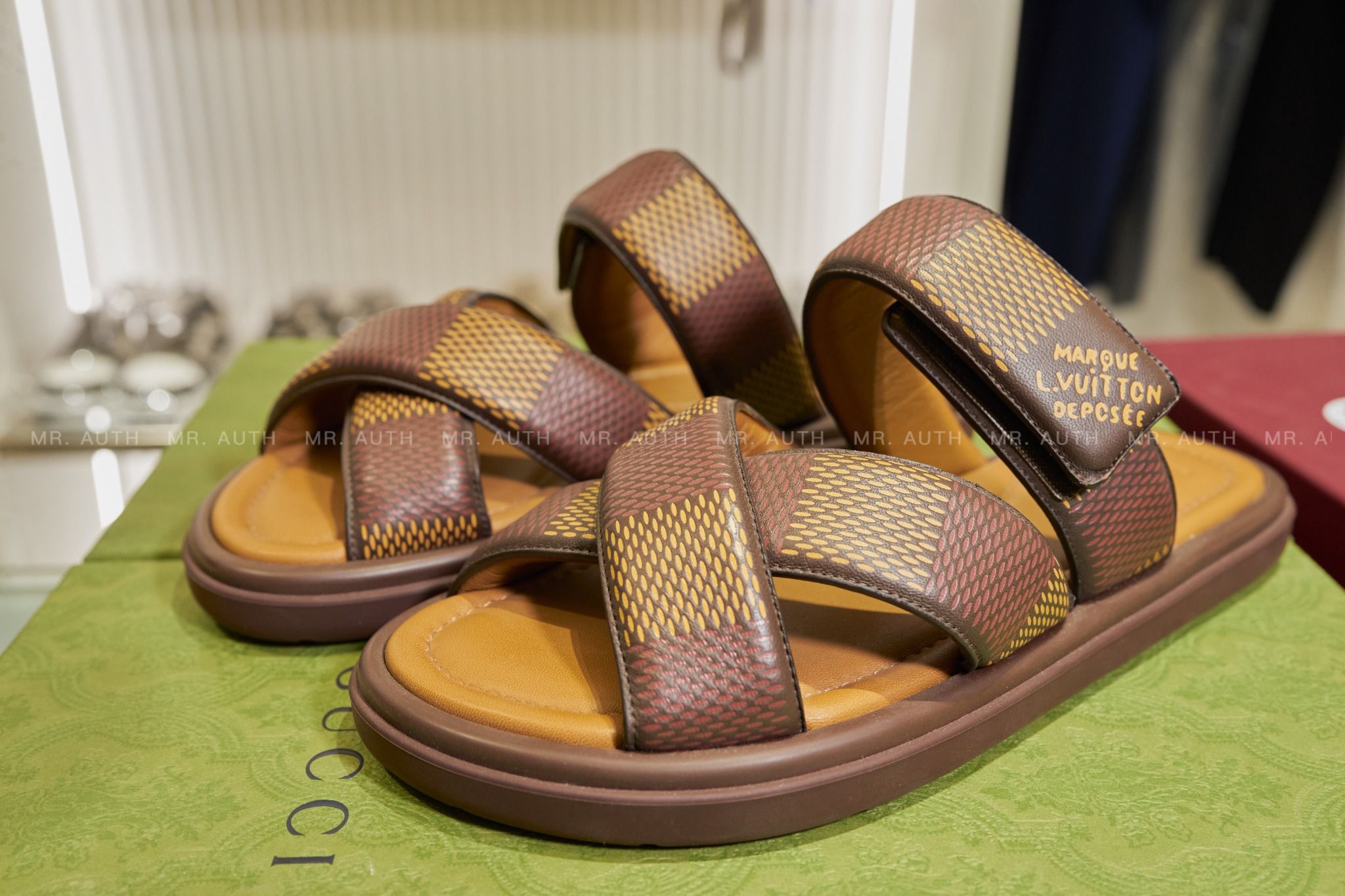 Louis Vuitton Venice Mules.