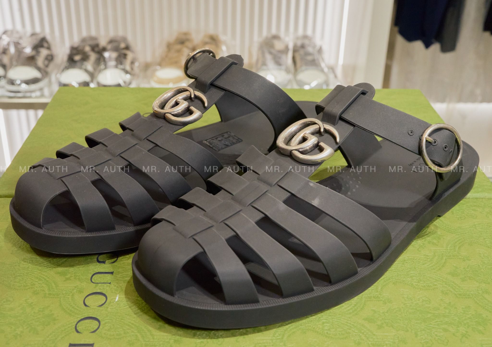 Gucci Rubber Sandals