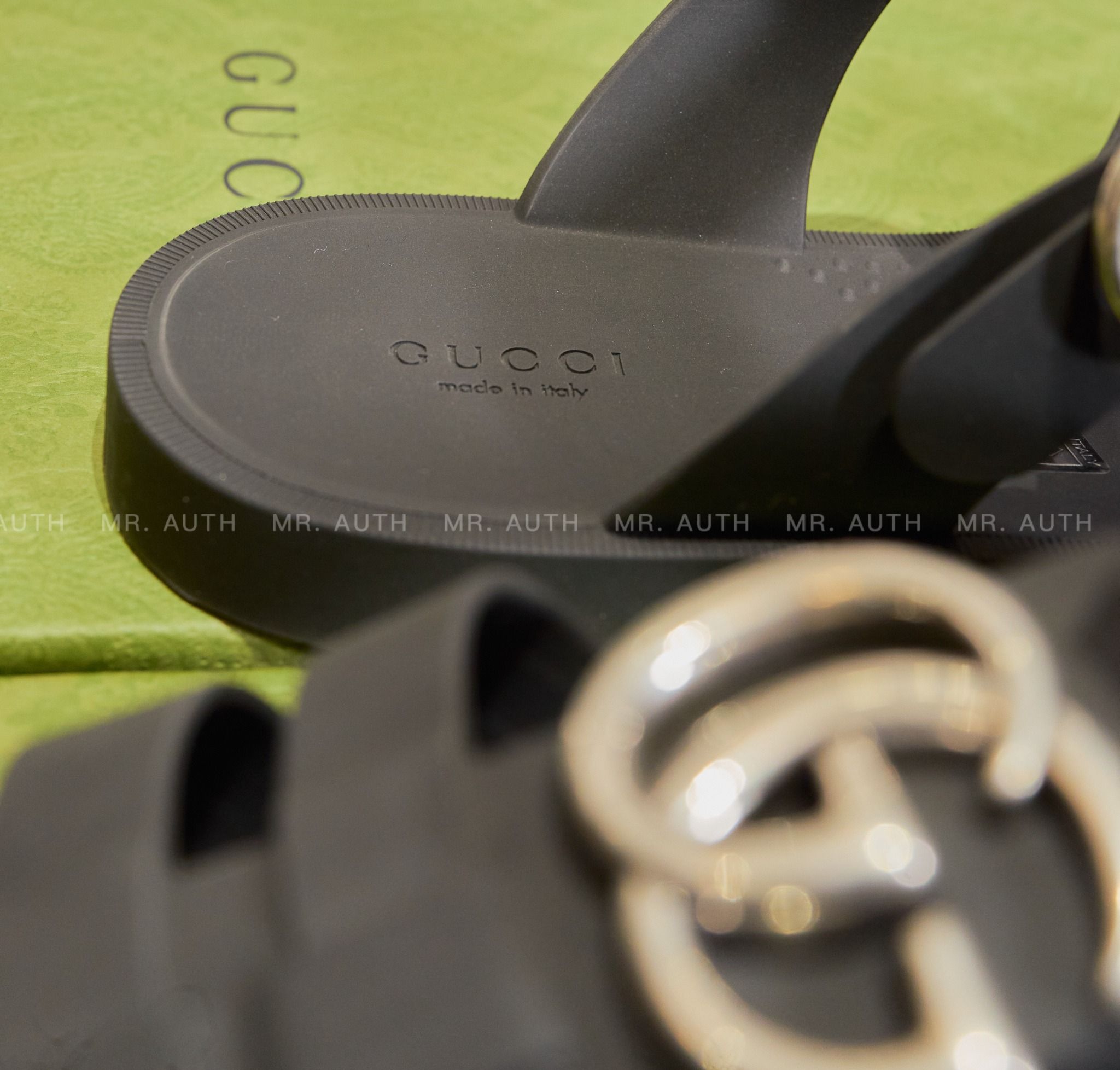 Gucci Rubber Sandals