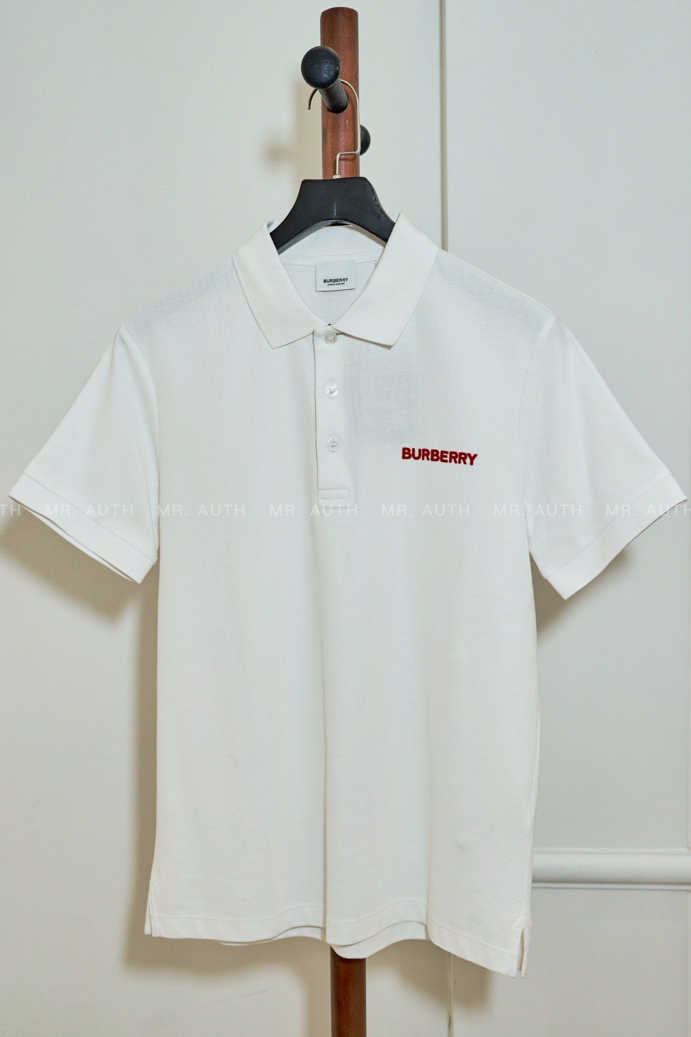 Burberry Cotton Polo Shirt.
