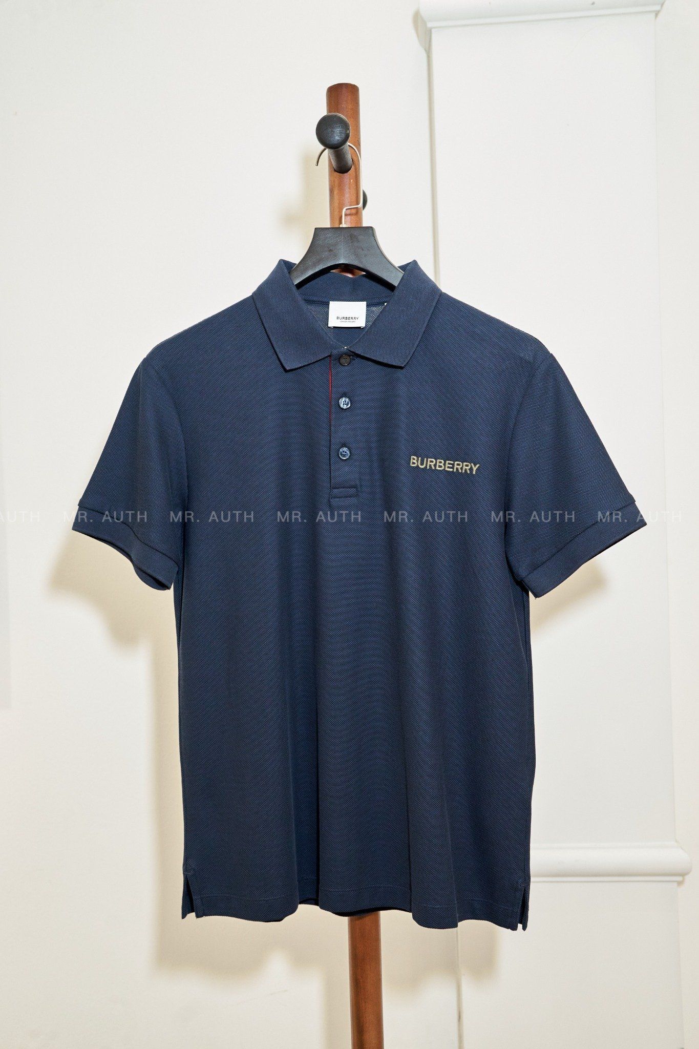 Burberry Cotton Polo Shirt.