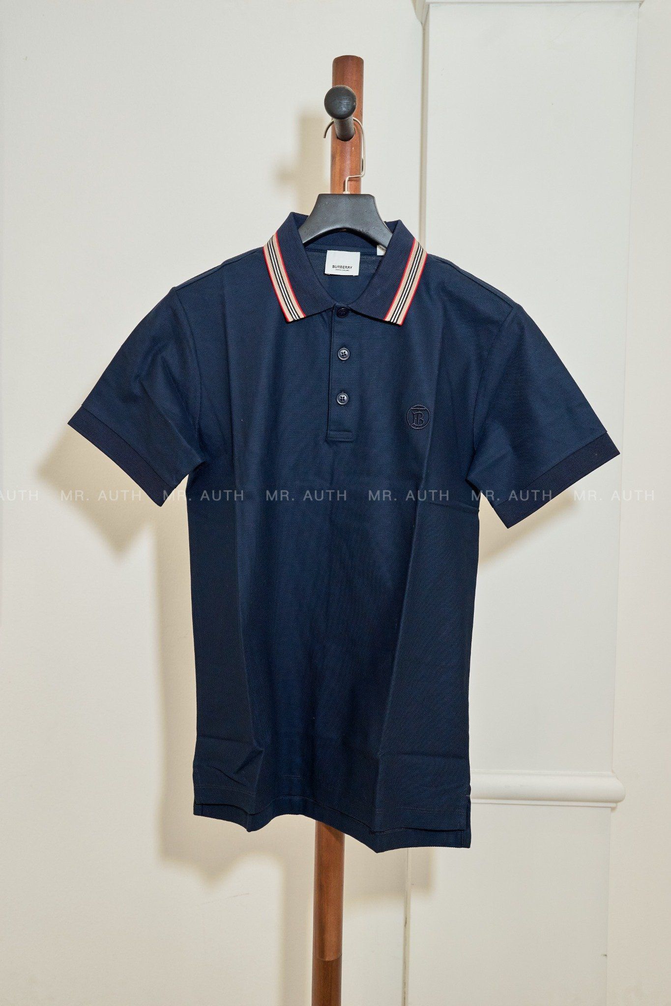 Burberry Cotton Polo Shirt.