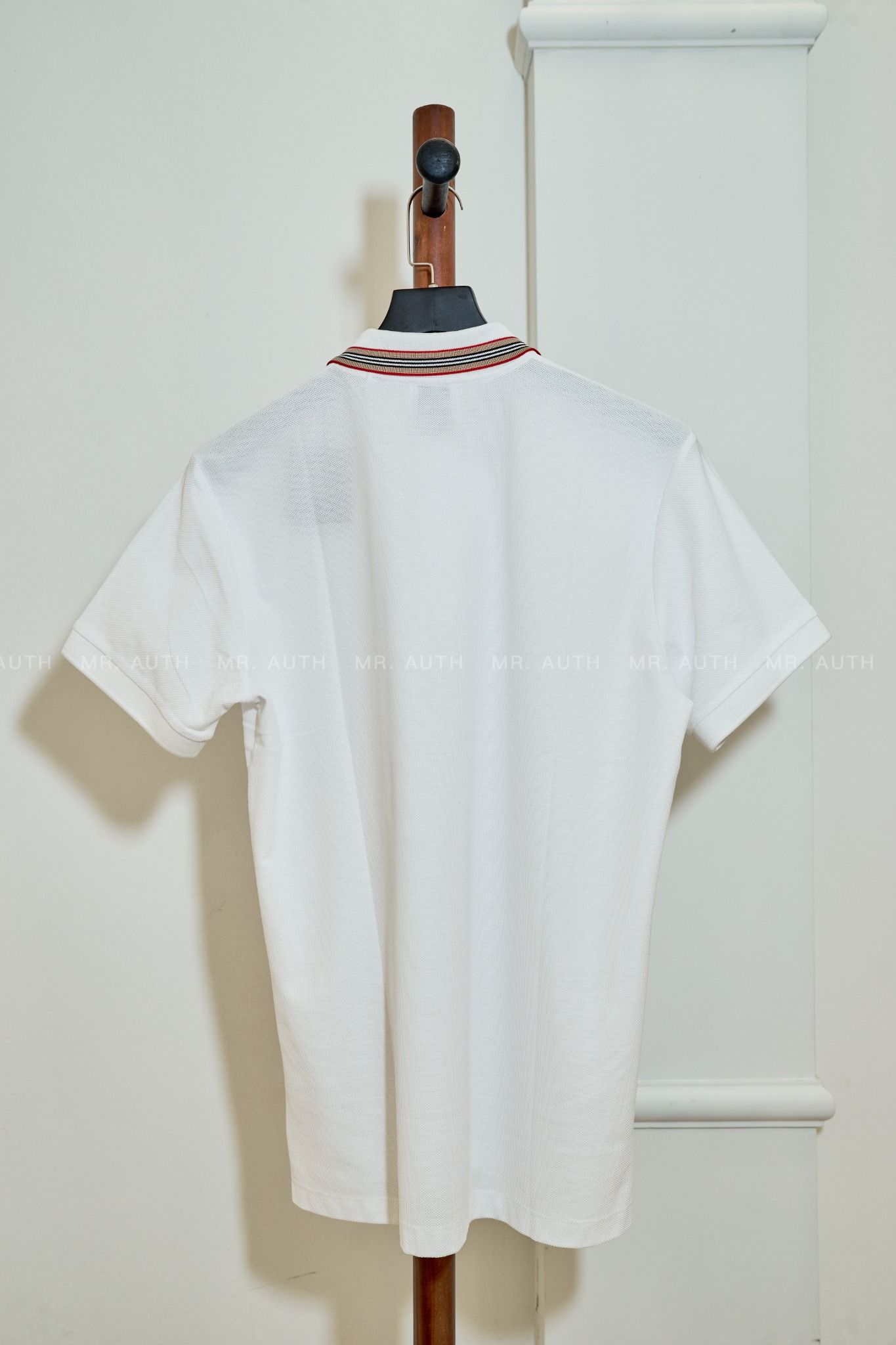 Burberry Cotton Polo Shirt.