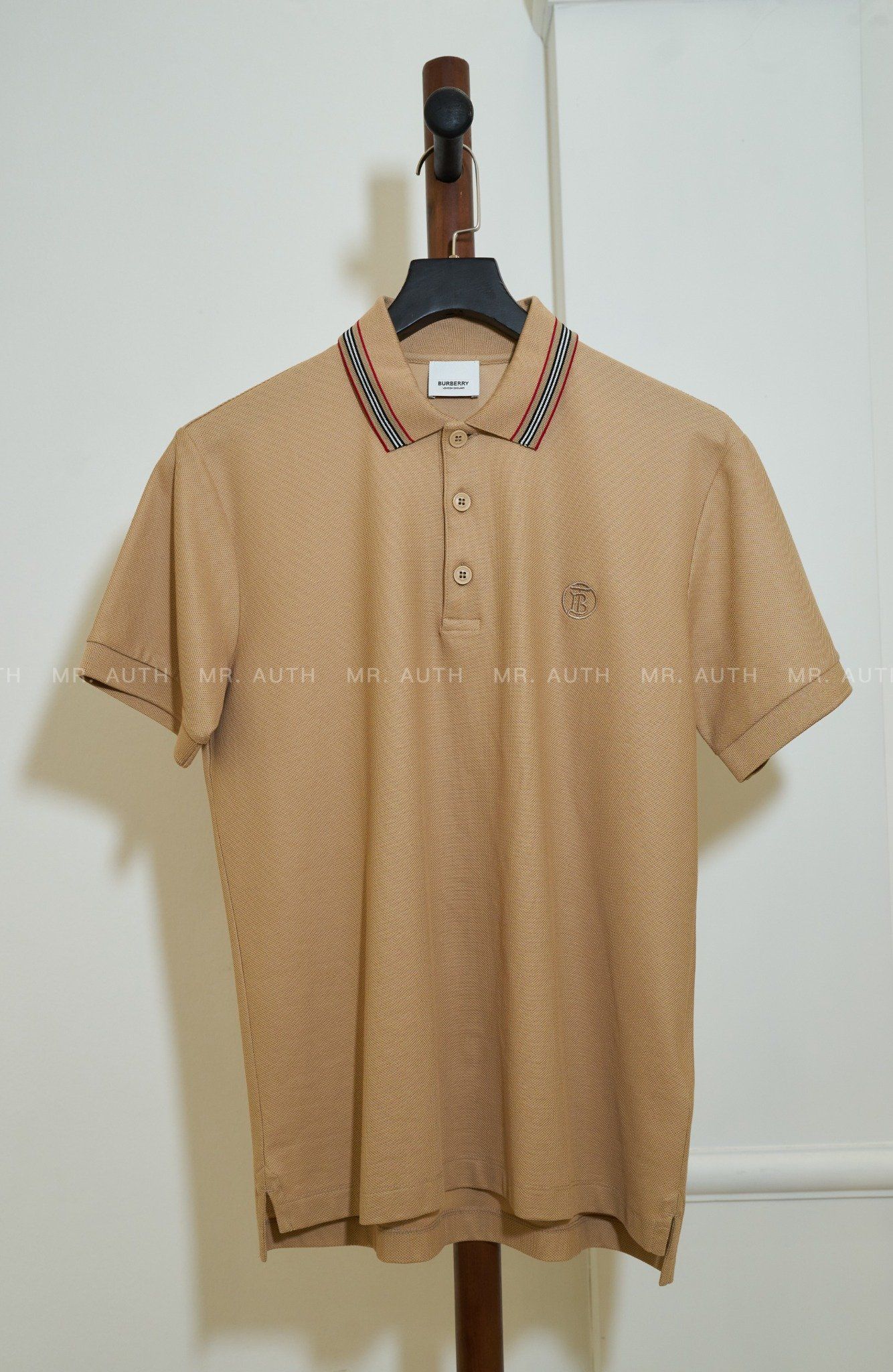 Burberry Cotton Polo Shirt.