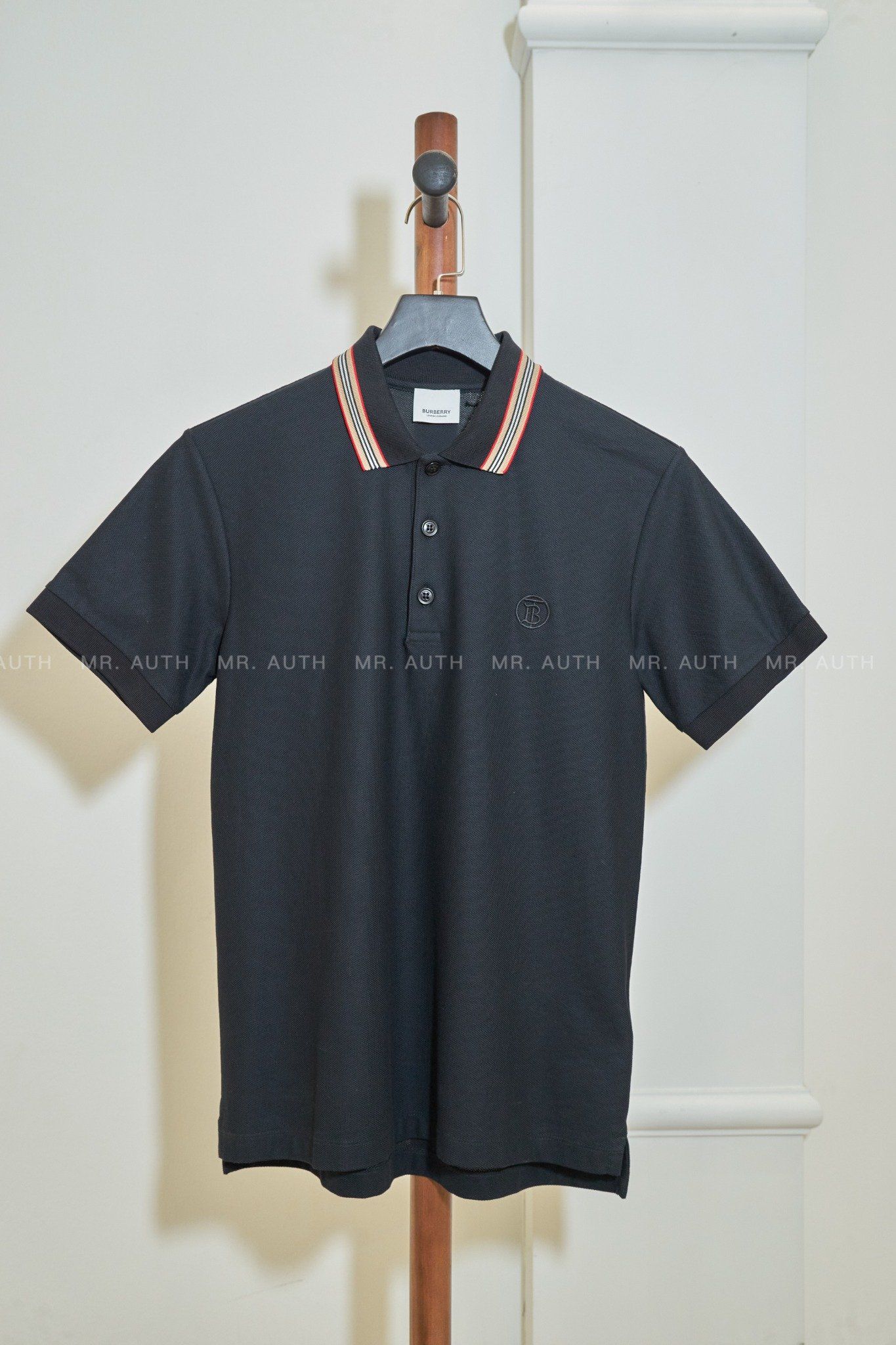 Burberry Cotton Polo Shirt.