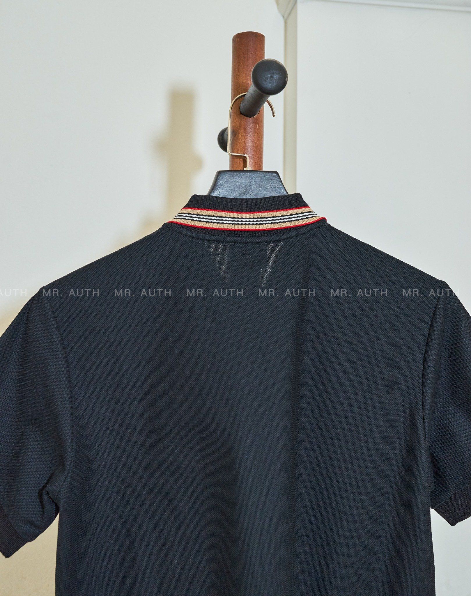 Burberry Cotton Polo Shirt.