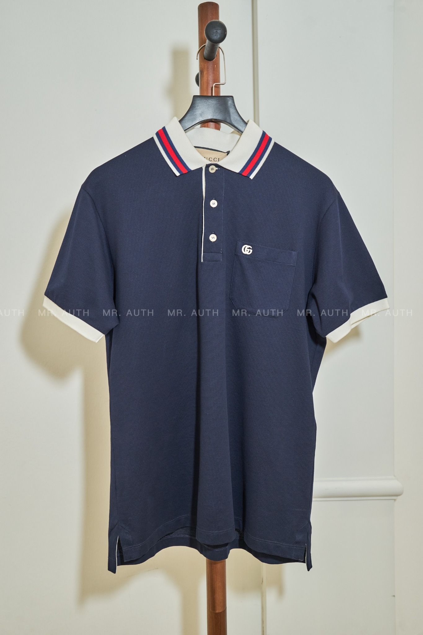 Gucci Cotton Polo Shirts.