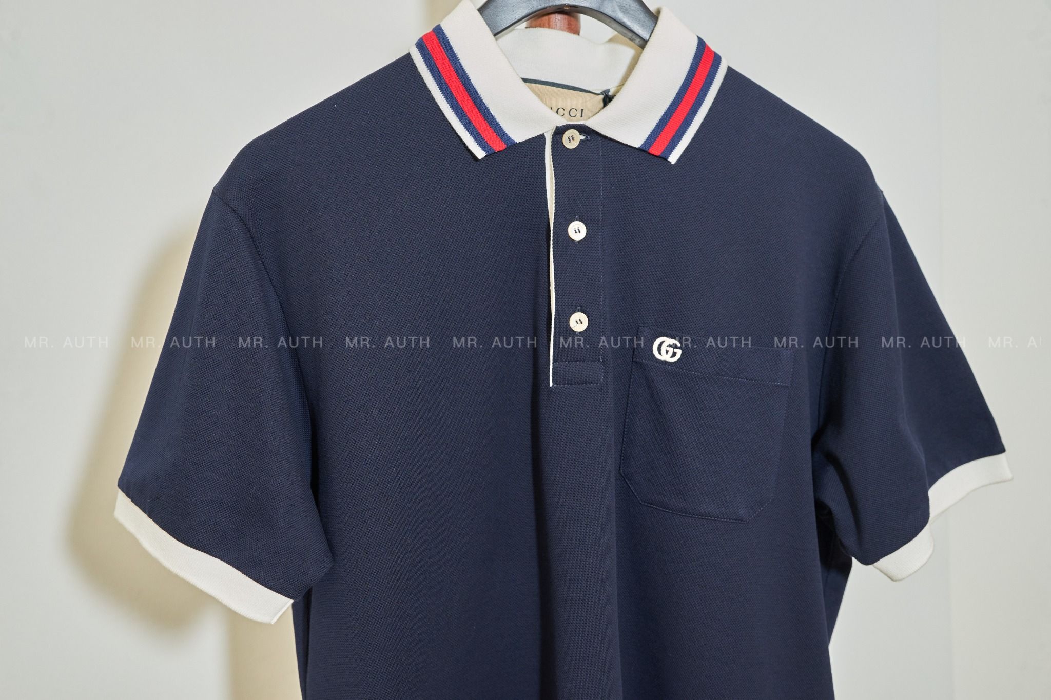 Gucci Cotton Polo Shirts.