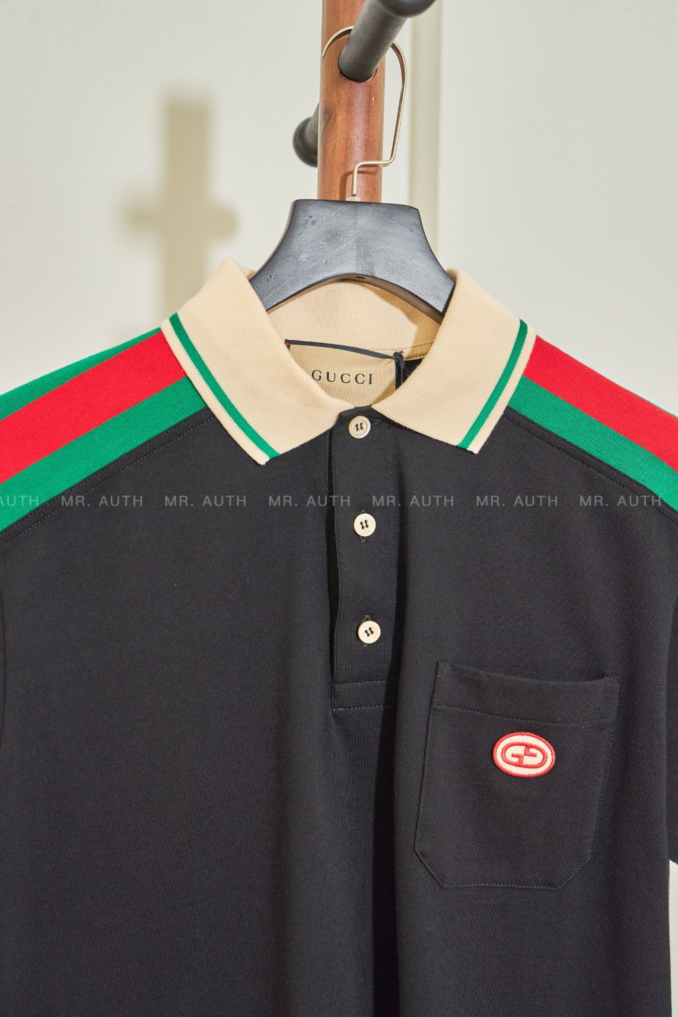 Gucci Cotton Polo Shirt.