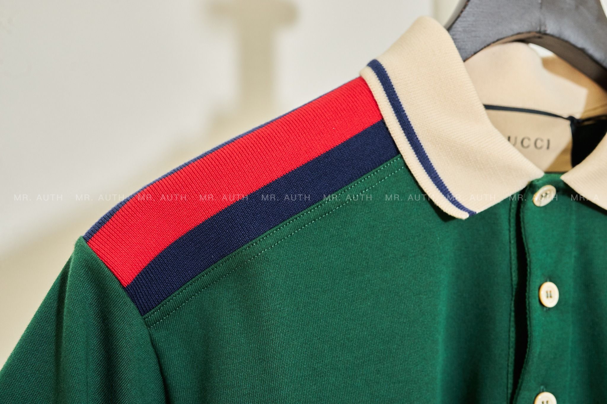 Gucci Cotton Polo Shirt.