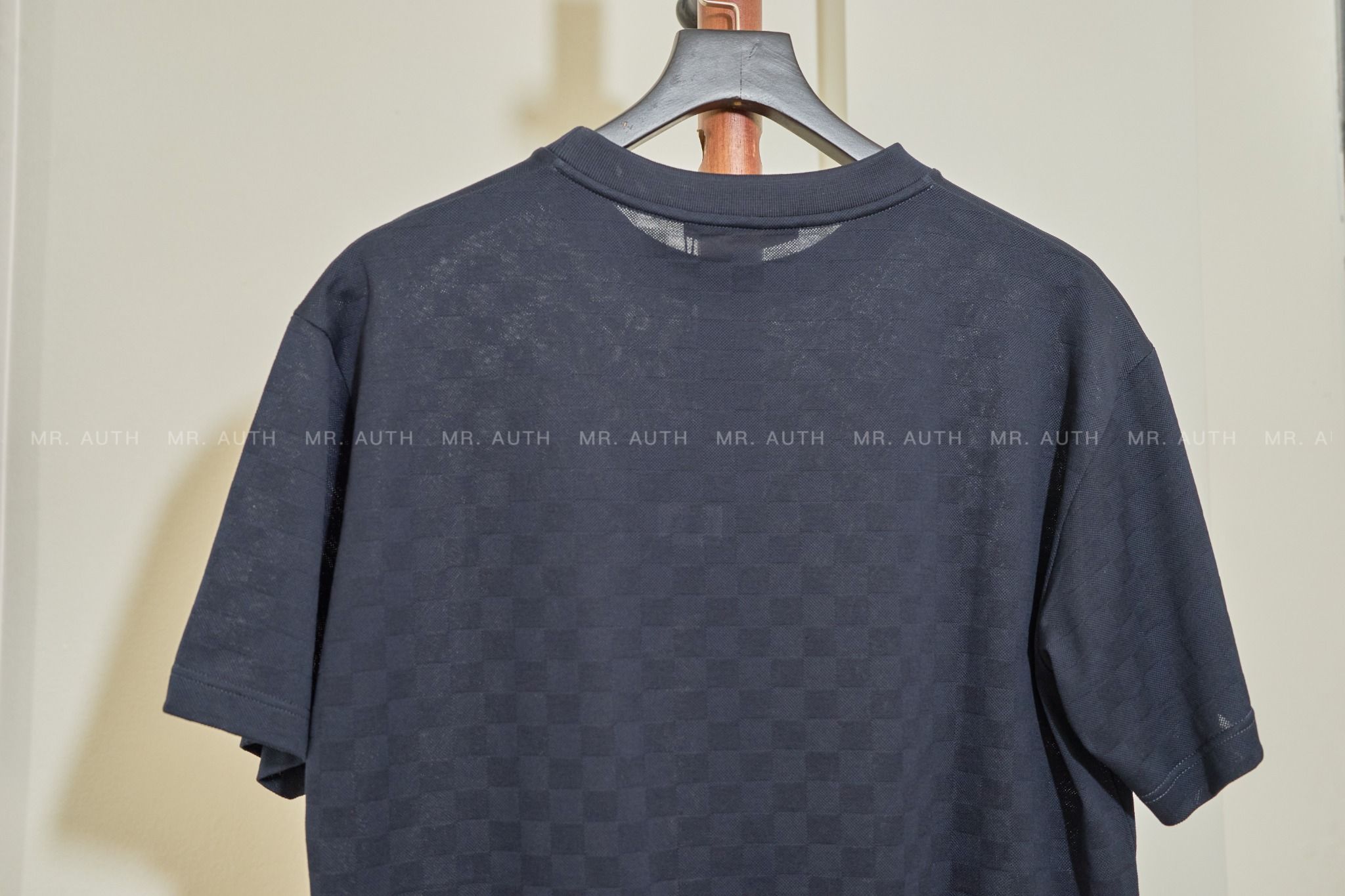 Louis Vuitton Damier Cotton Piqué T-Shirt.