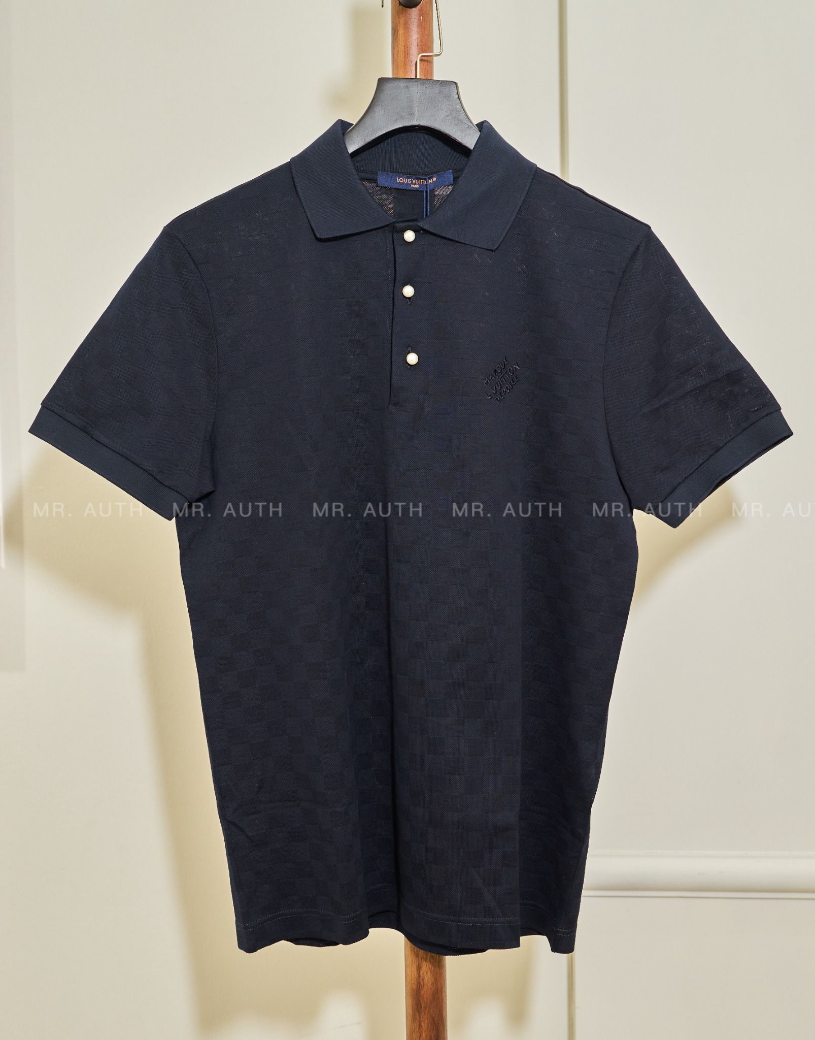 Louis Vuitton Damier Signature Polo Shirt.