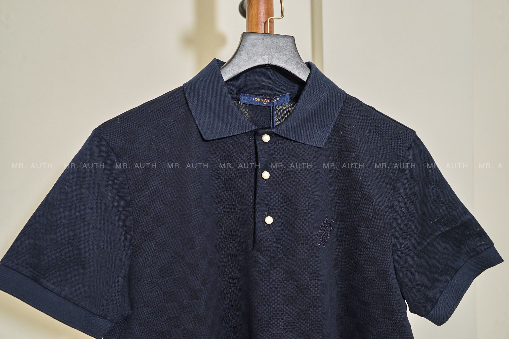 Louis Vuitton Damier Signature Polo Shirt.