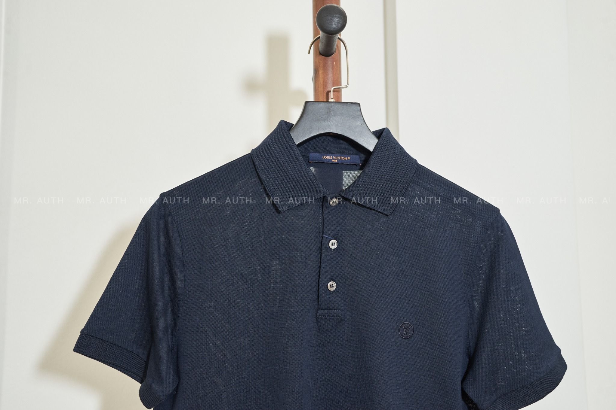 Louis Vuitton Classic Short-Sleeved Piqué Polo.