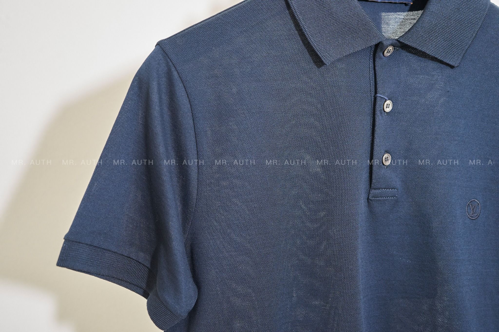 Louis Vuitton Classic Short-Sleeved Piqué Polo.