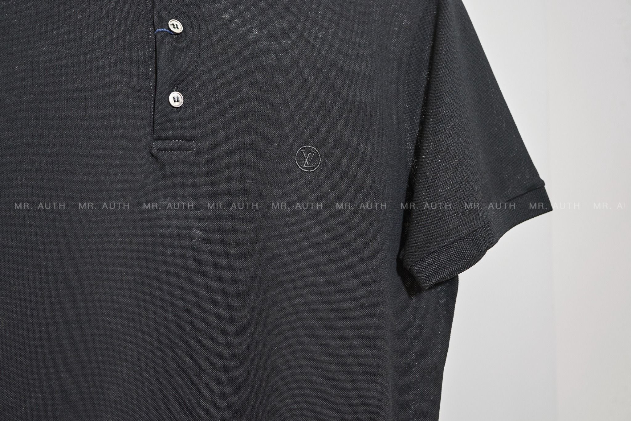 Louis Vuitton Classic Short-Sleeved Piqué Polo.