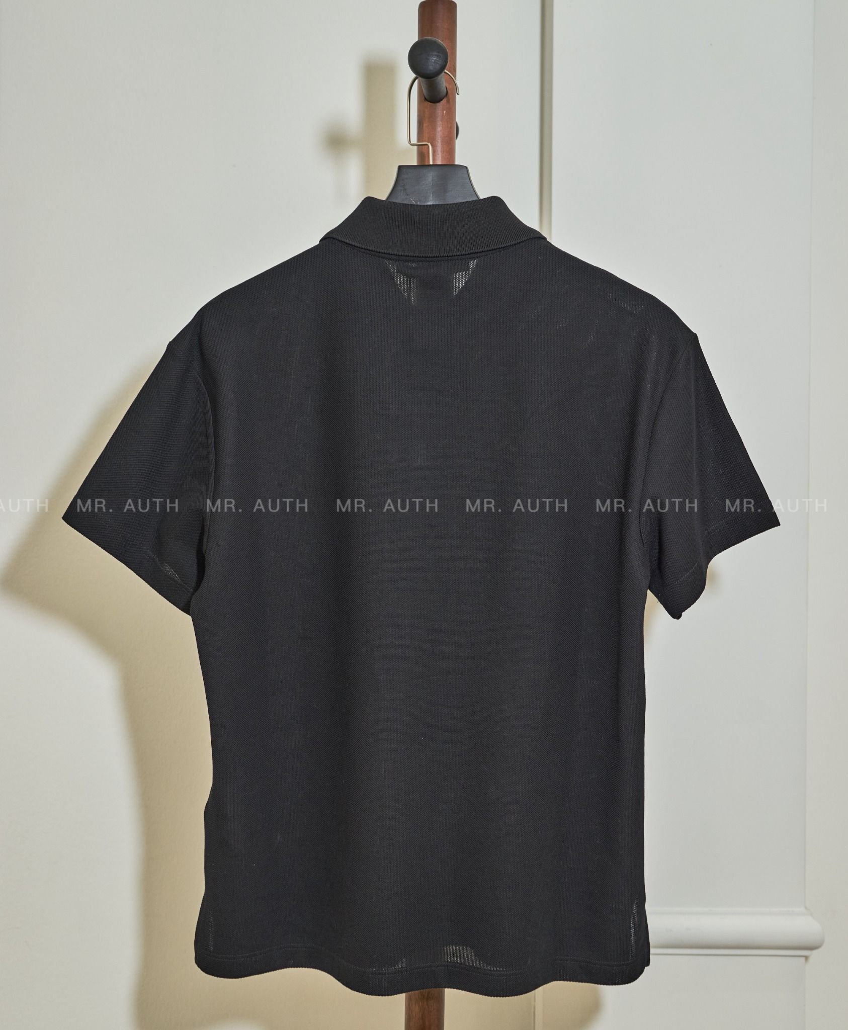 Louis Vuitton Embroidered Signature Short-Sleeved Cotton Polo.