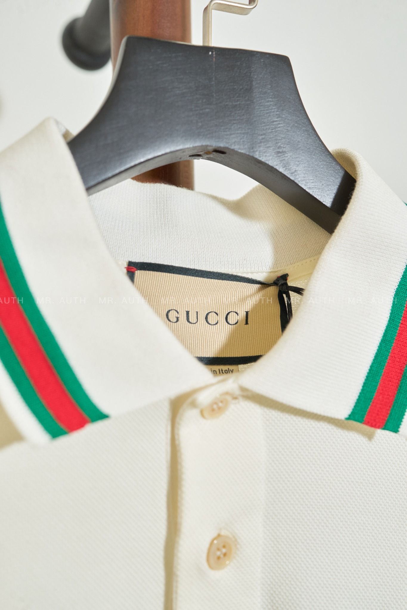 Gucci Cotton Polo Shirts.