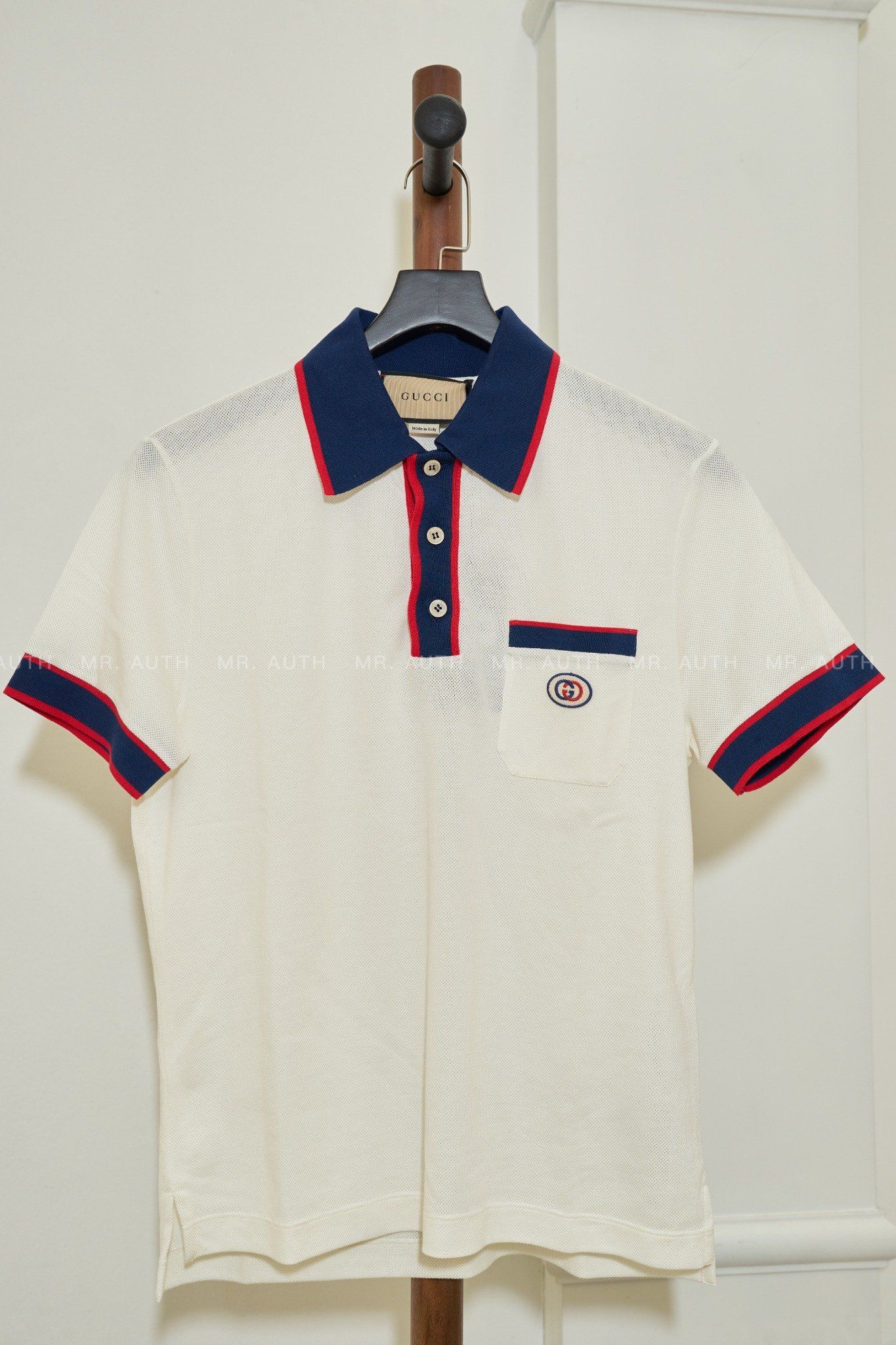 Gucci Cotton Polo Shirts.