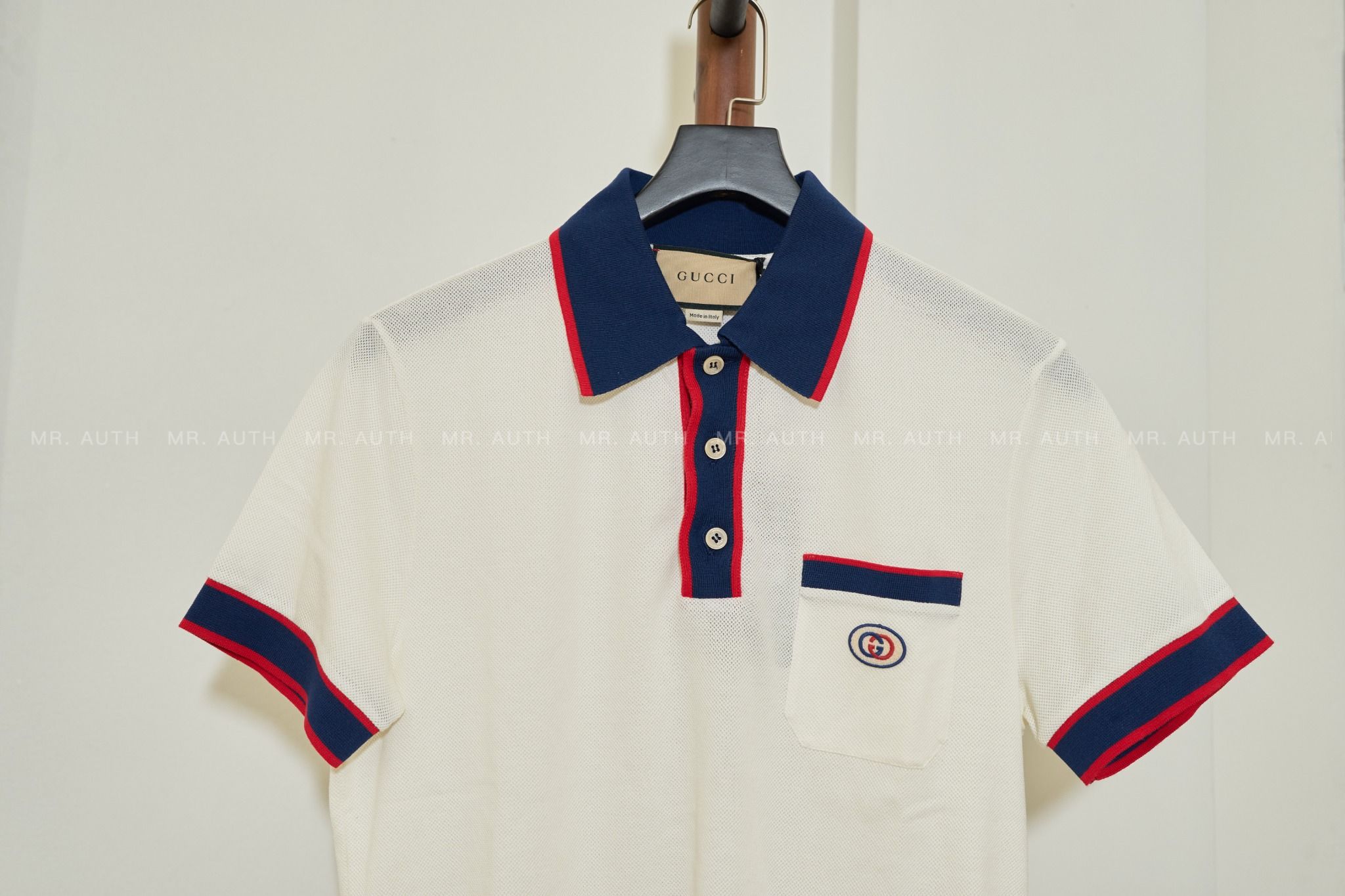 Gucci Cotton Polo Shirts.