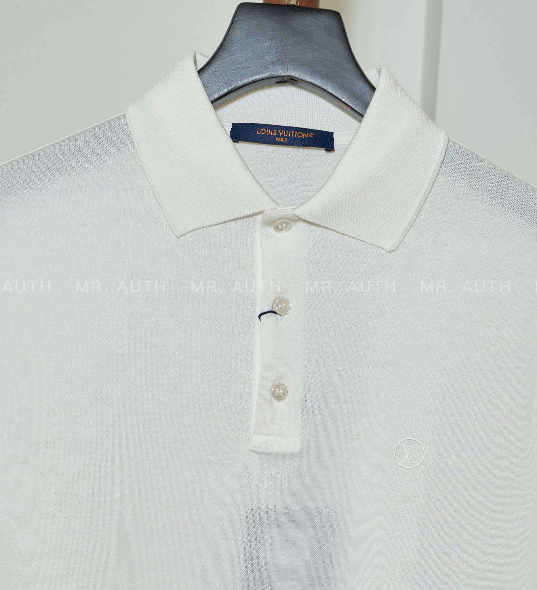 Louis Vuitton Classic Short-Sleeved Piqué Polo.