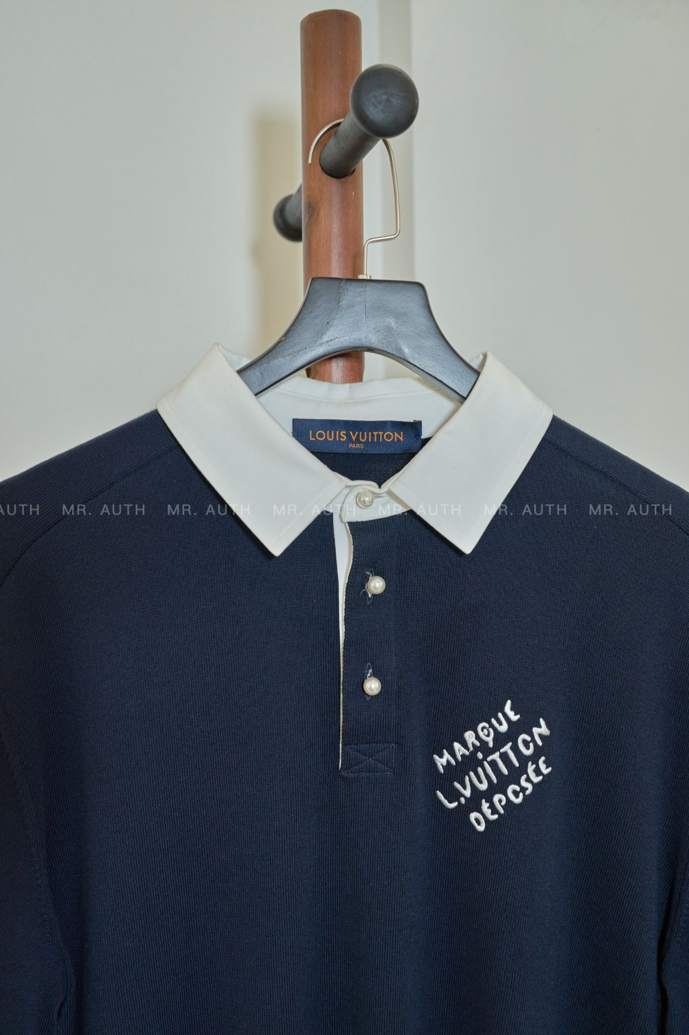 Louis Vuitton Signature Cotton Polo Shirt.