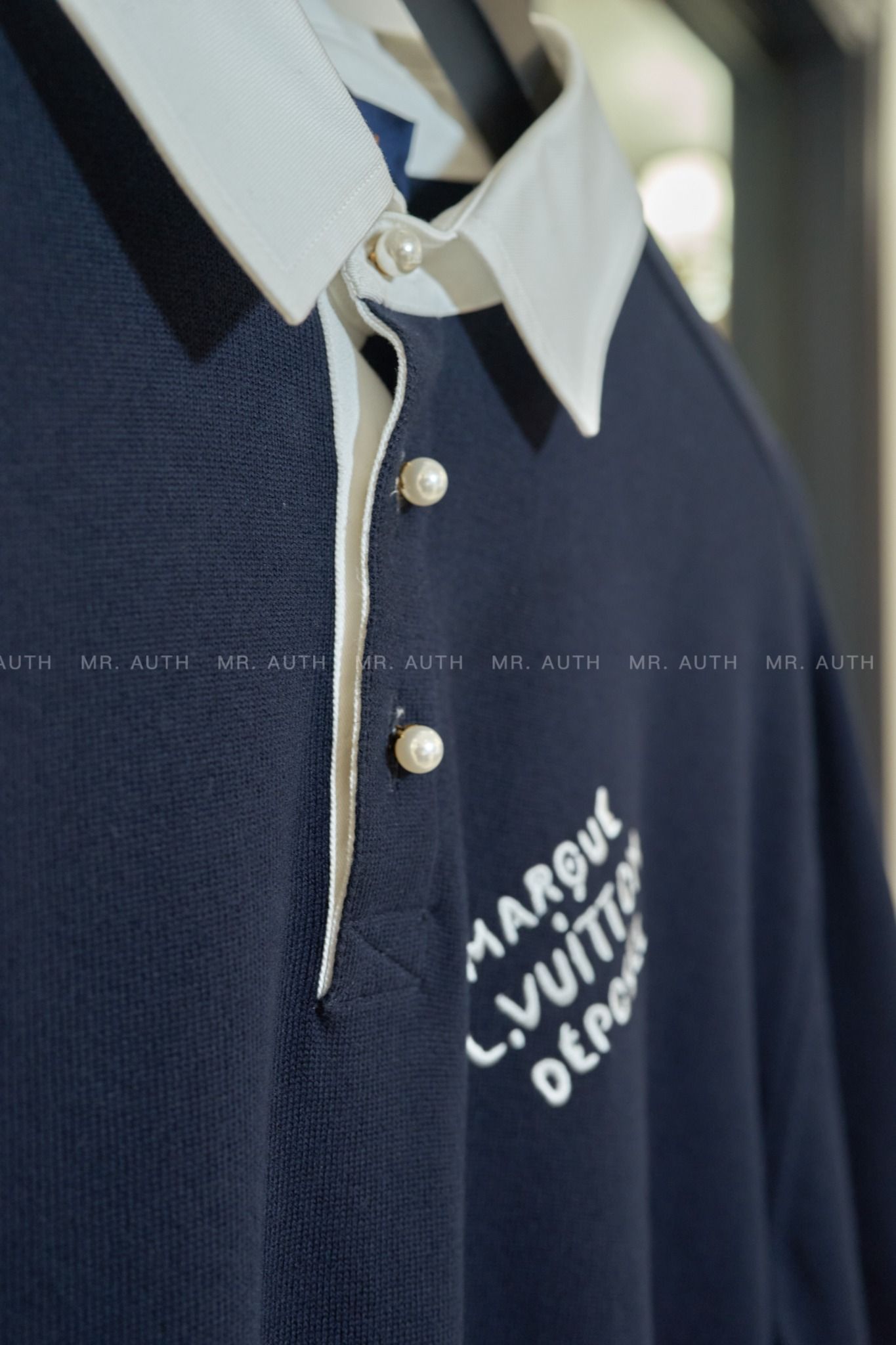 Louis Vuitton Signature Cotton Polo Shirt.