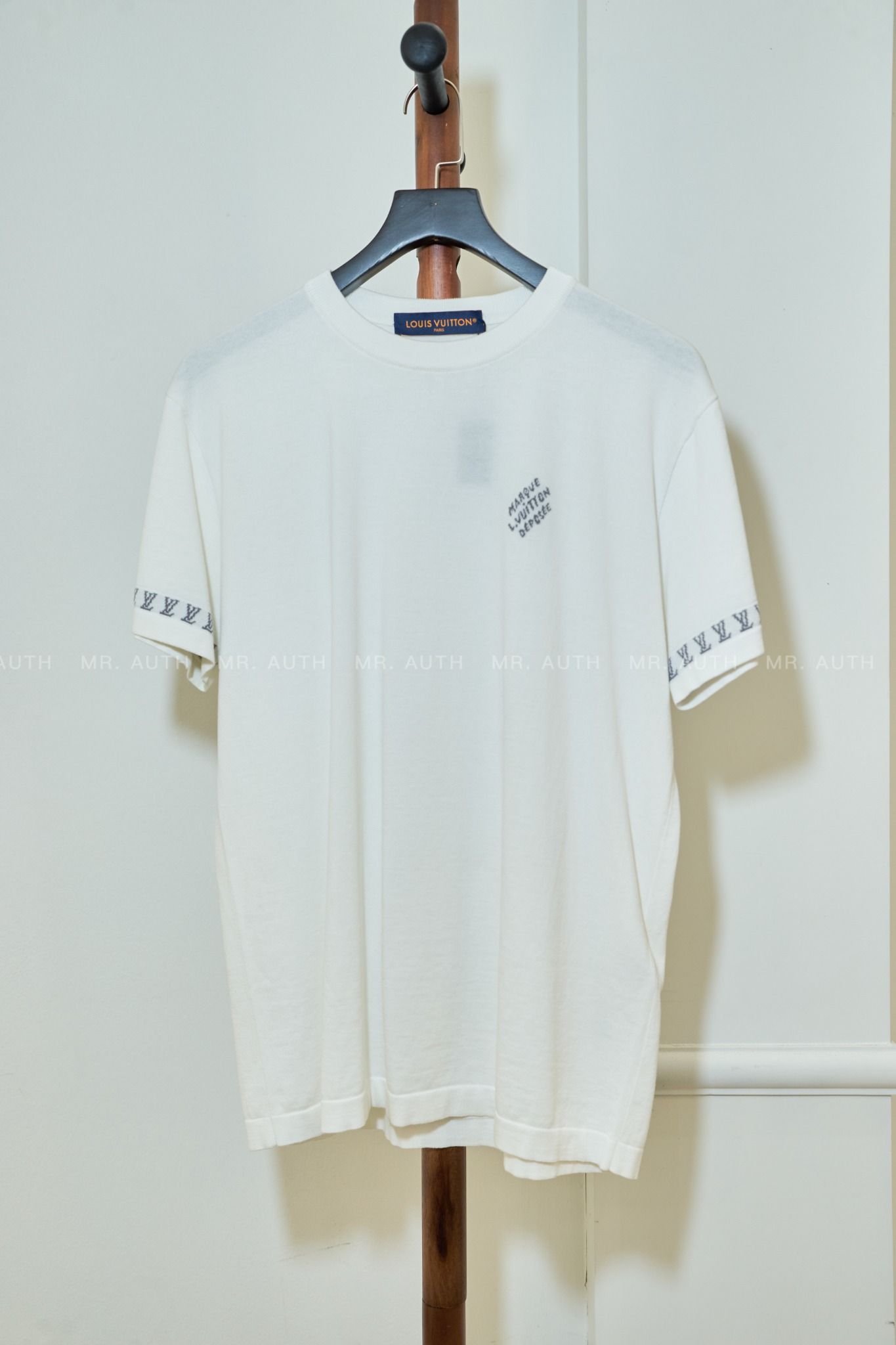 Louis Vuitton Signature Cotton Crewneck.