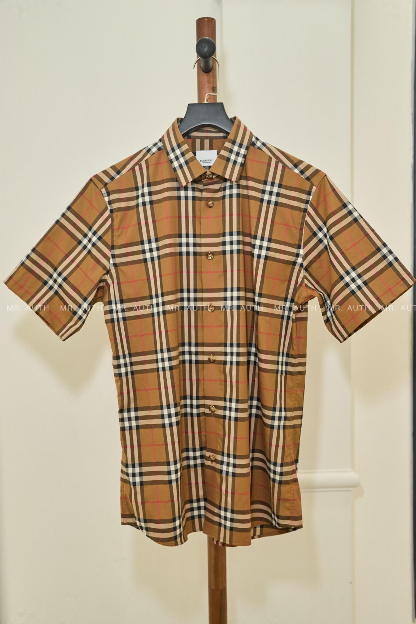 Burberry Check Cotton Shirt