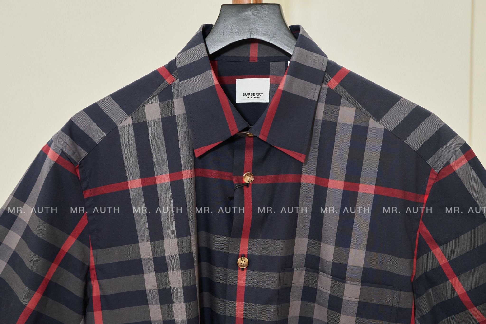 Burberry Check Cotton Shirt