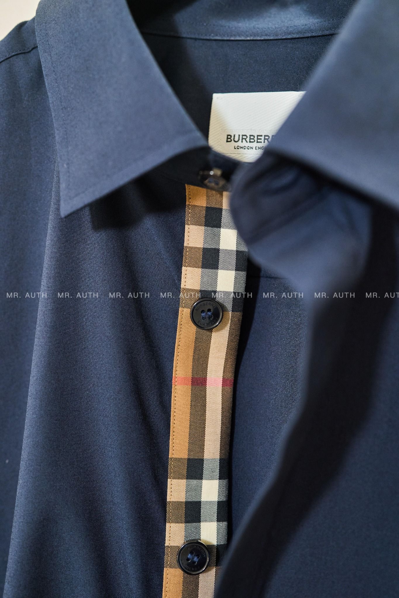 Burberry Stretch Cotton Shirt
