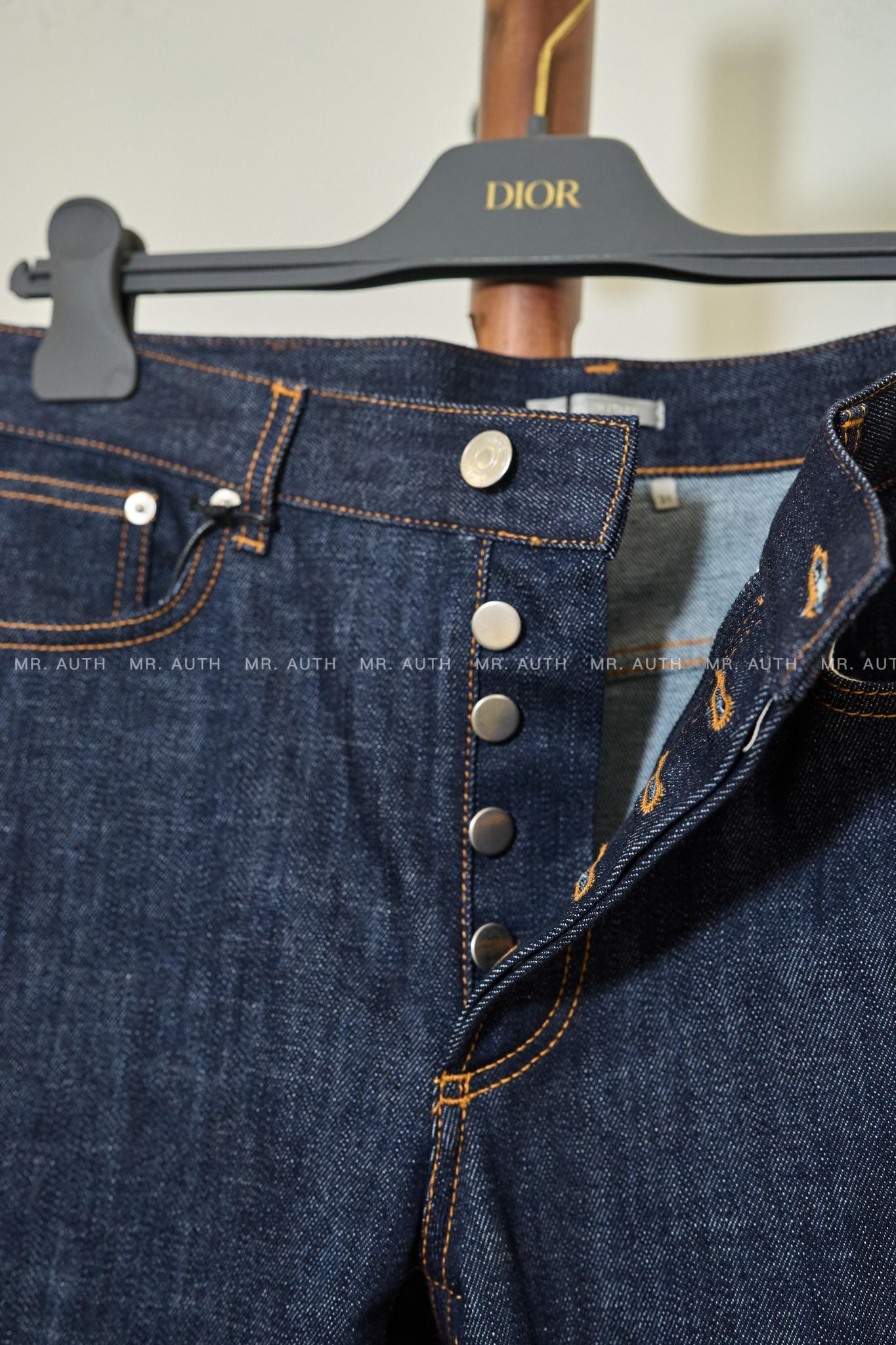 Dior Long Slim-Fit Dior Oblique Jeans.