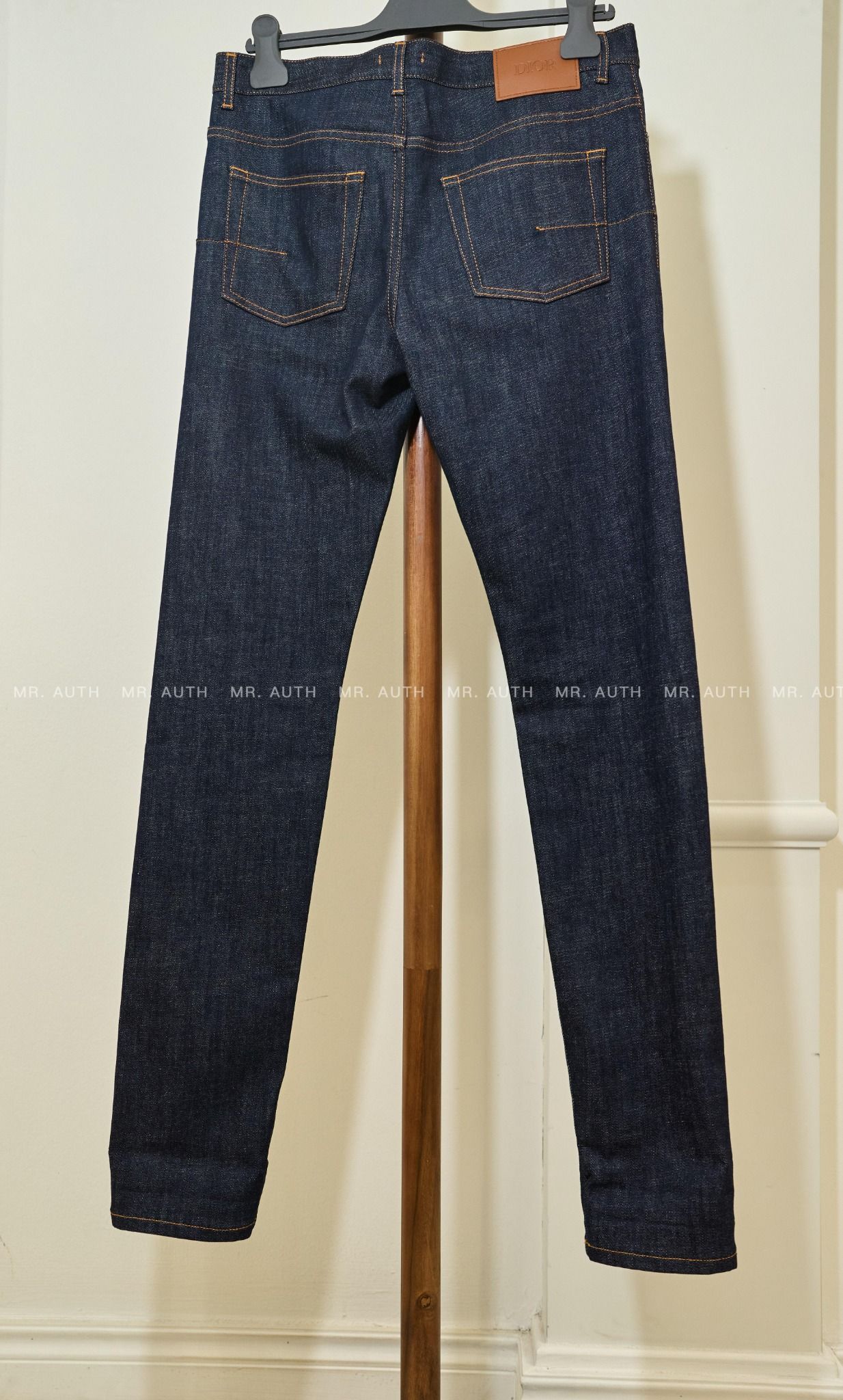 Dior Long Slim-Fit Dior Oblique Jeans.