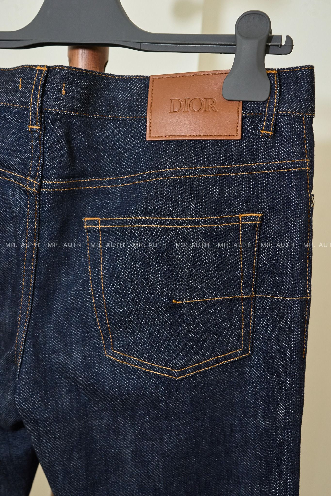 Dior Long Slim-Fit Dior Oblique Jeans.