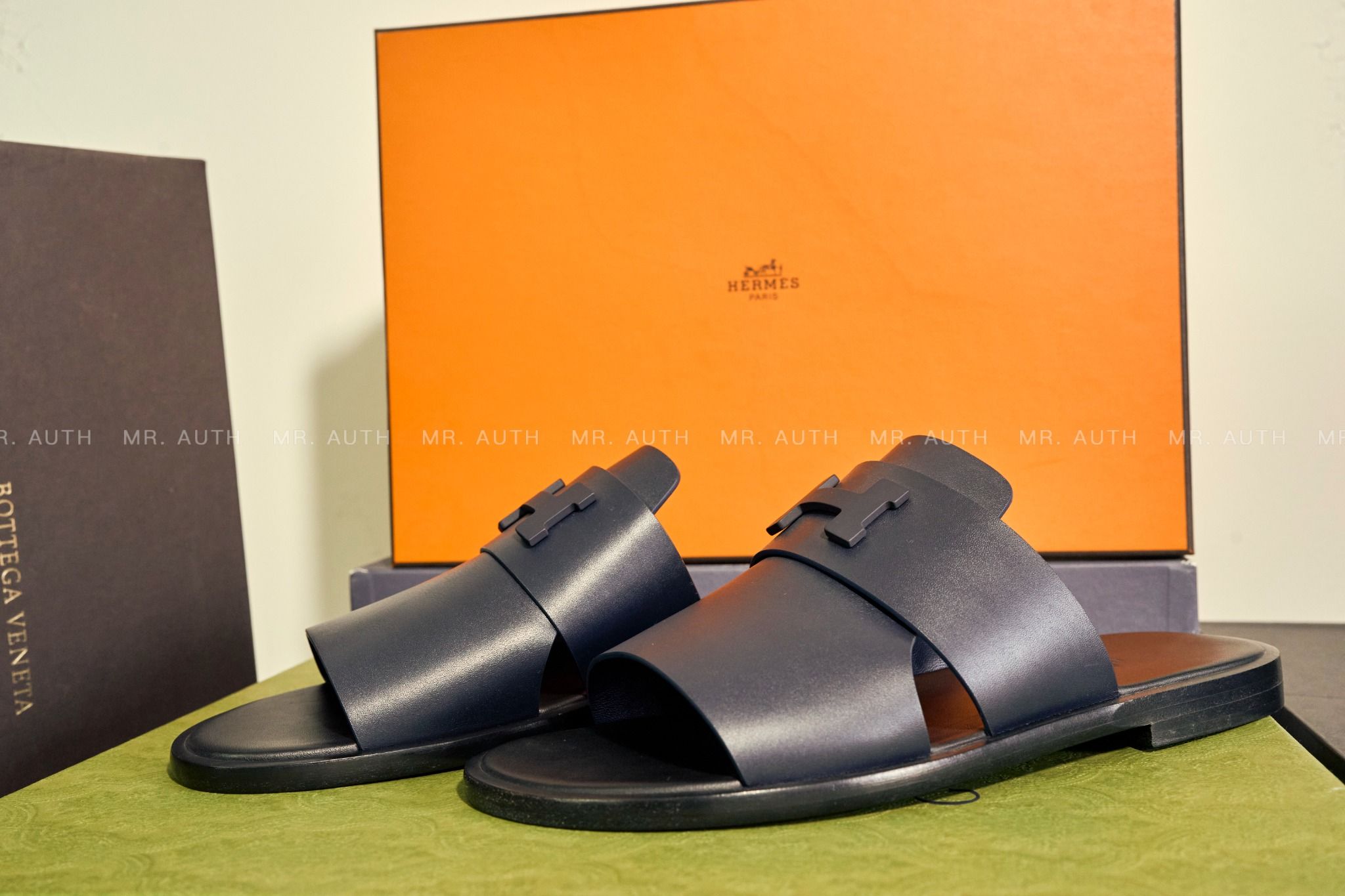 Hermes Leather Sandals