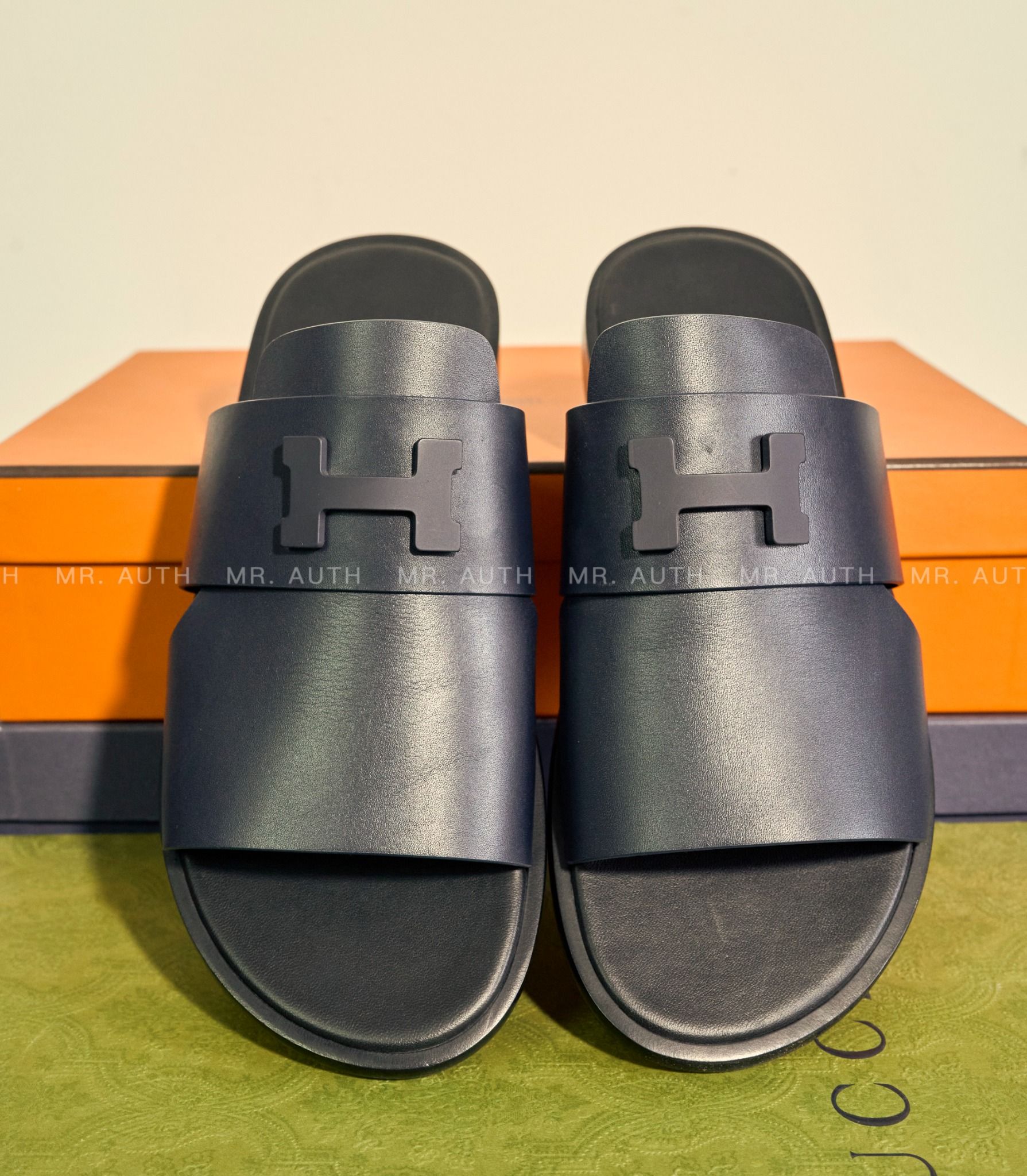 Hermes Leather Sandals