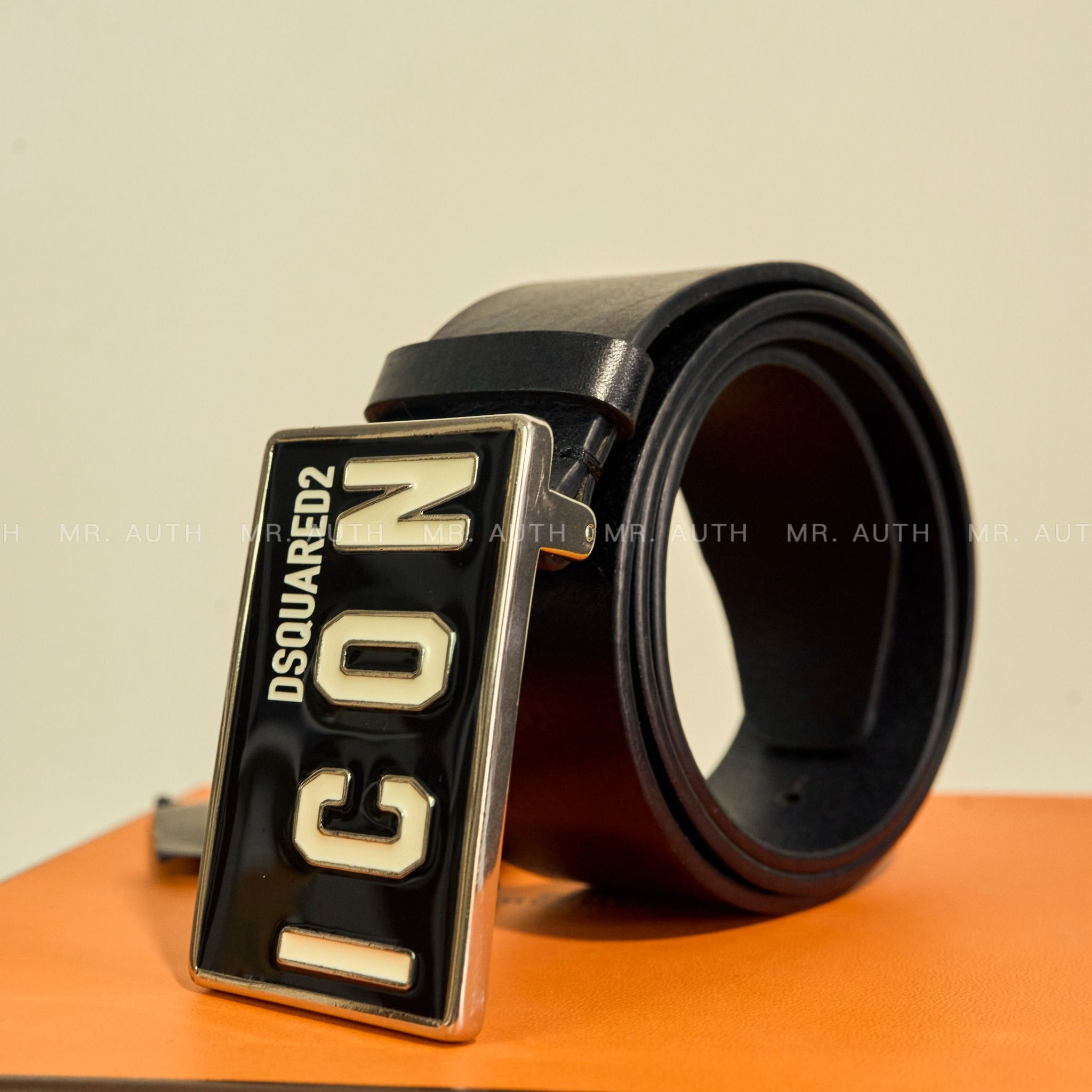 Dsquared2 Icon Plaque Belt.