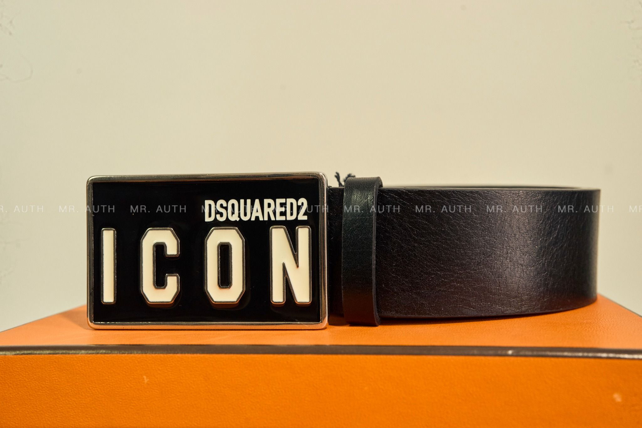 Dsquared2 Icon Plaque Belt.