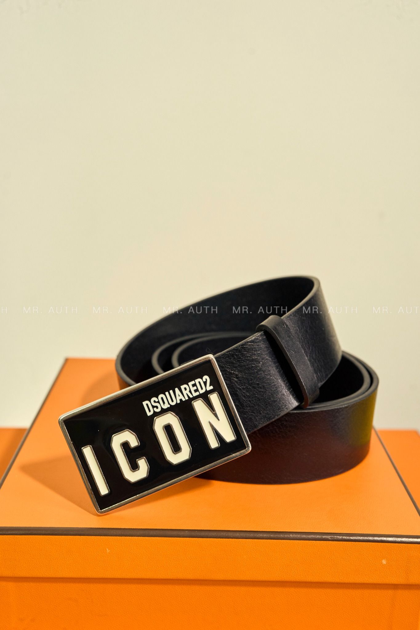 Dsquared2 Icon Plaque Belt.