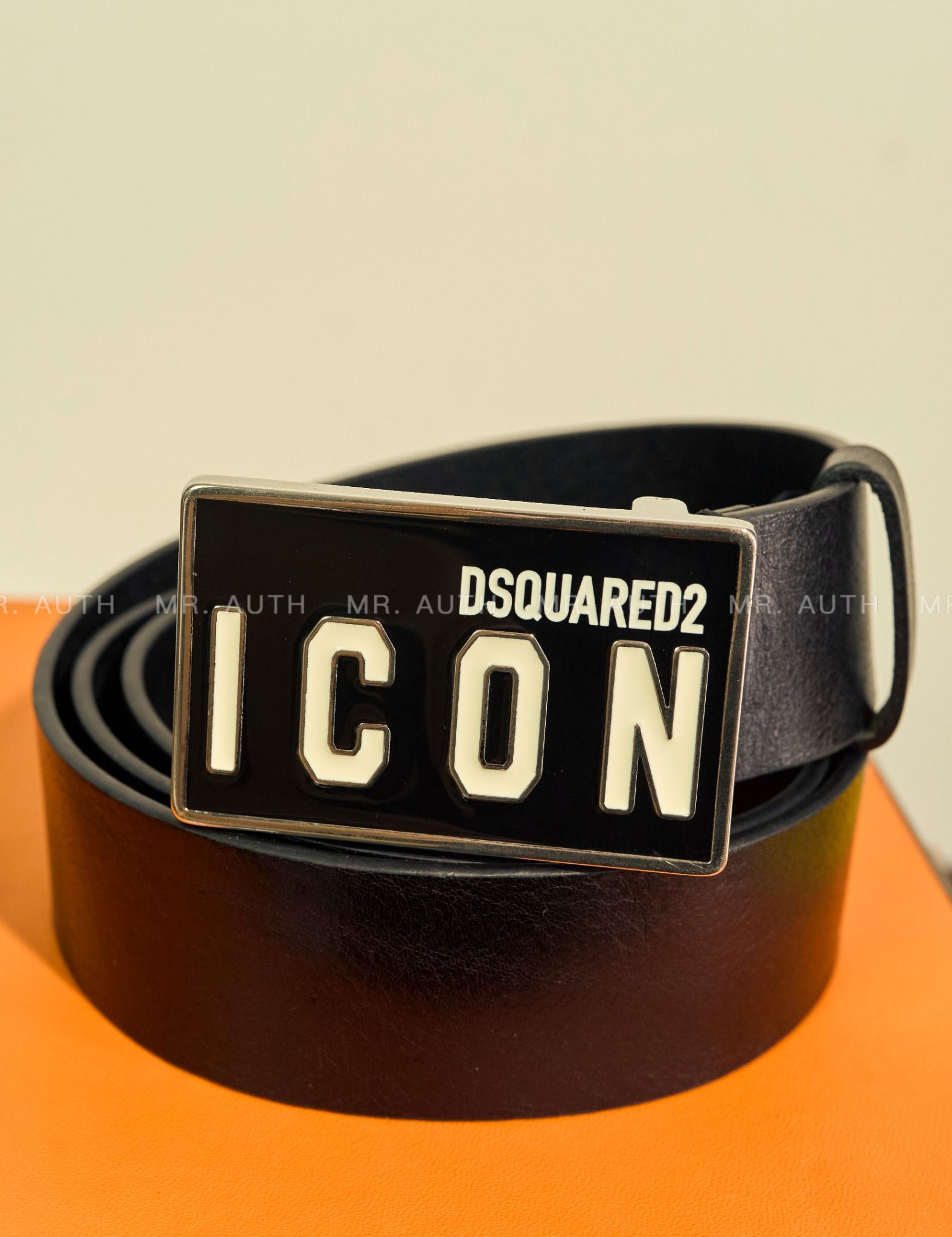 Dsquared2 Icon Plaque Belt.