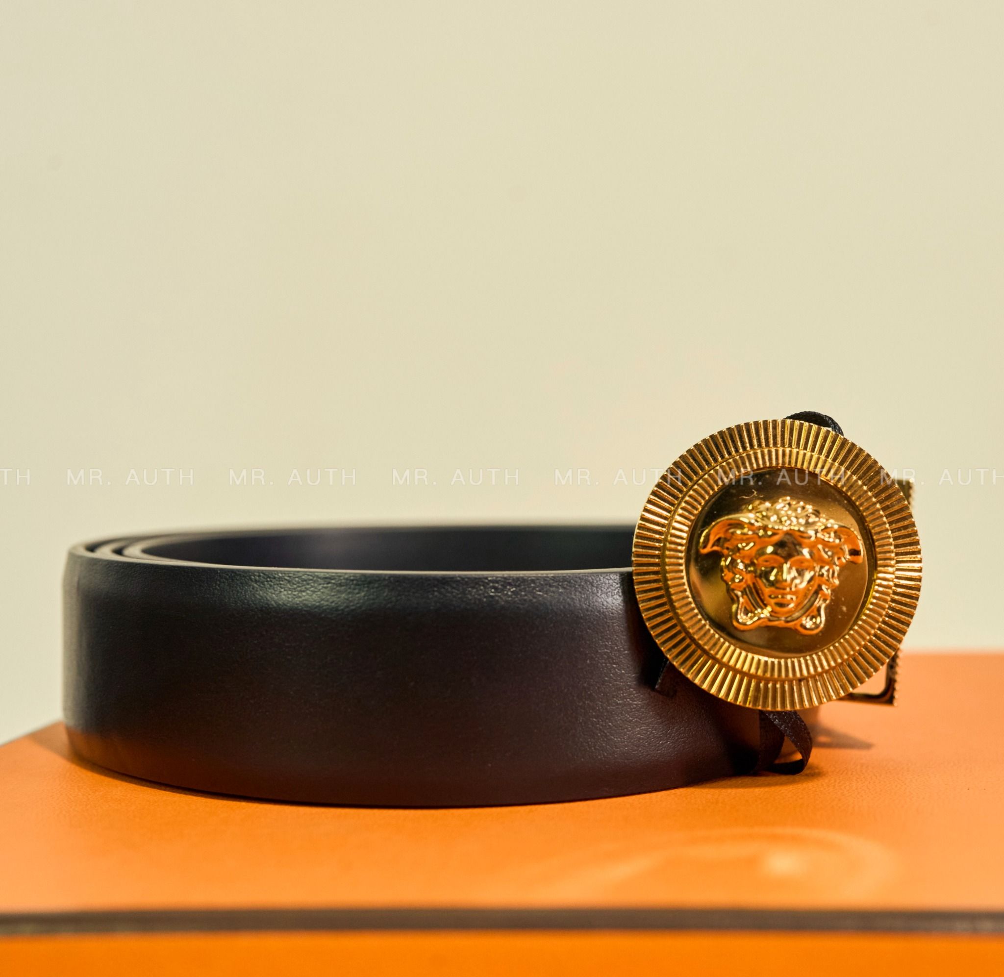 Versace Medusa Biggie Belt.