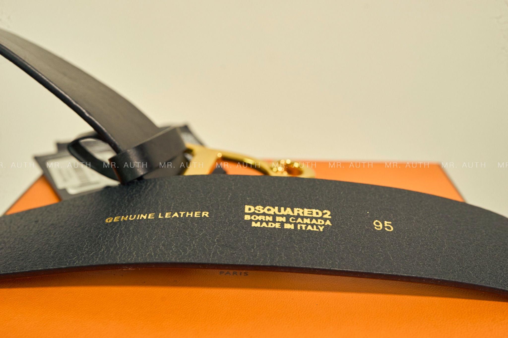 Dsquared2 D2 Statement Belt.