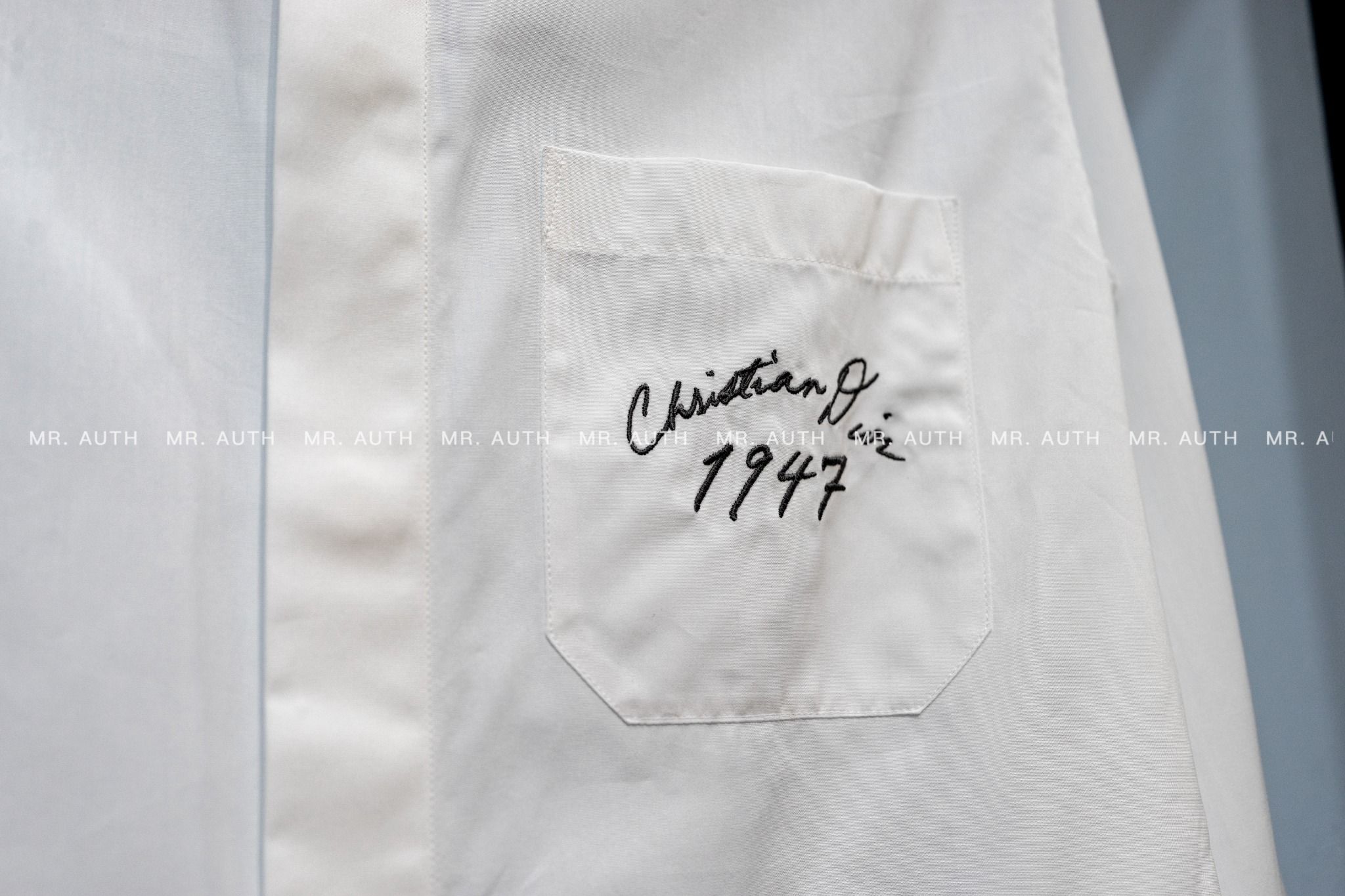 Dior Handwritten Christian Dior 1947 Shirt.