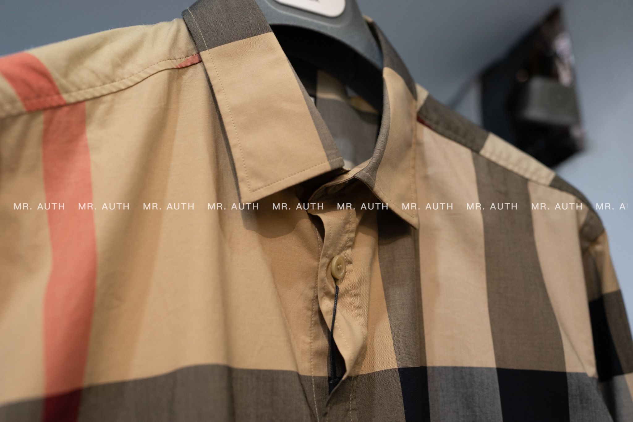 Burberry Check Cotton Shirt.