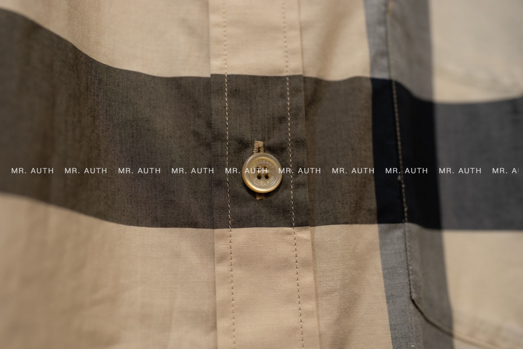 Burberry Check Cotton Shirt.