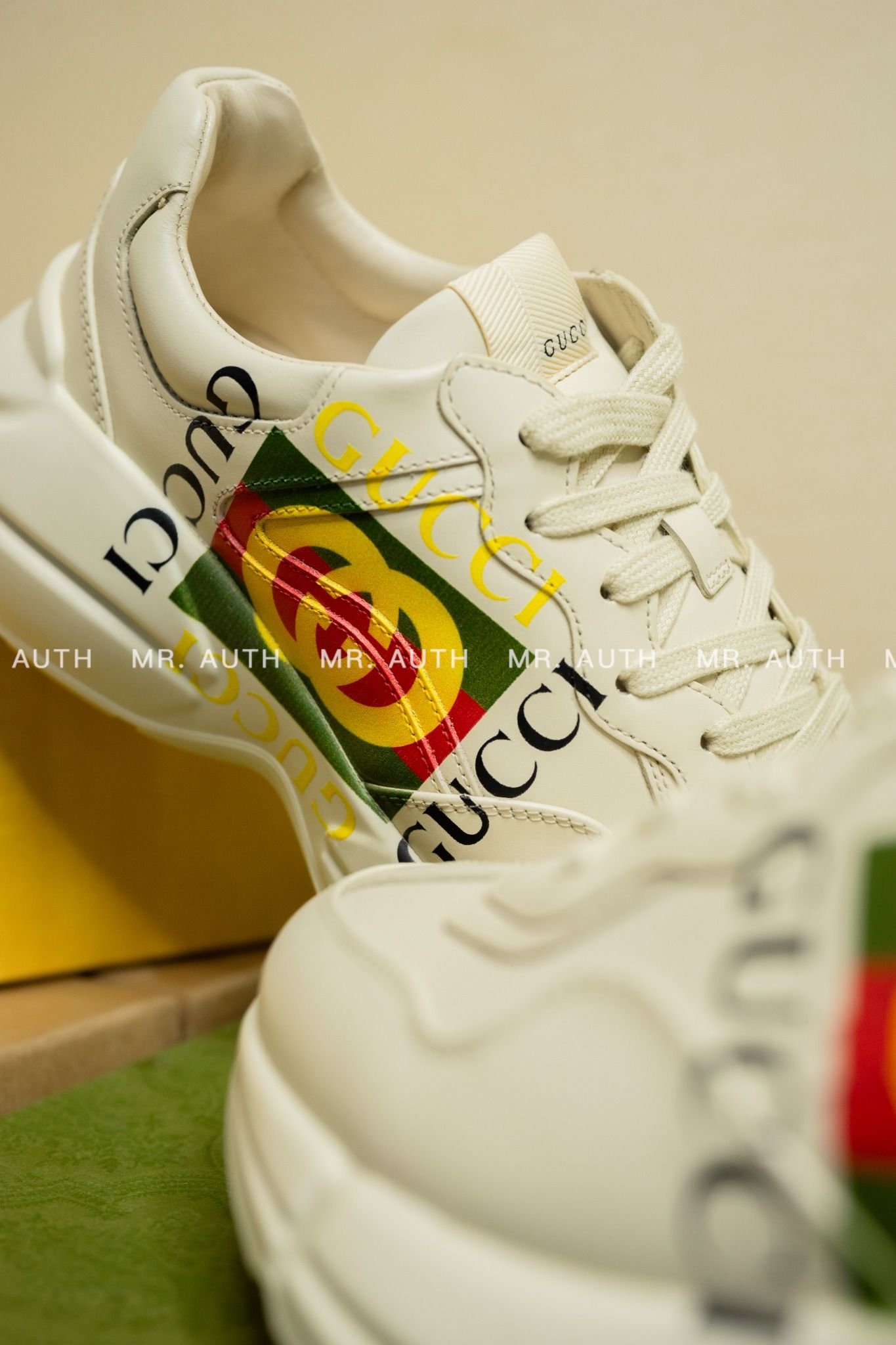 Gucci GG Rhyton Trainer.