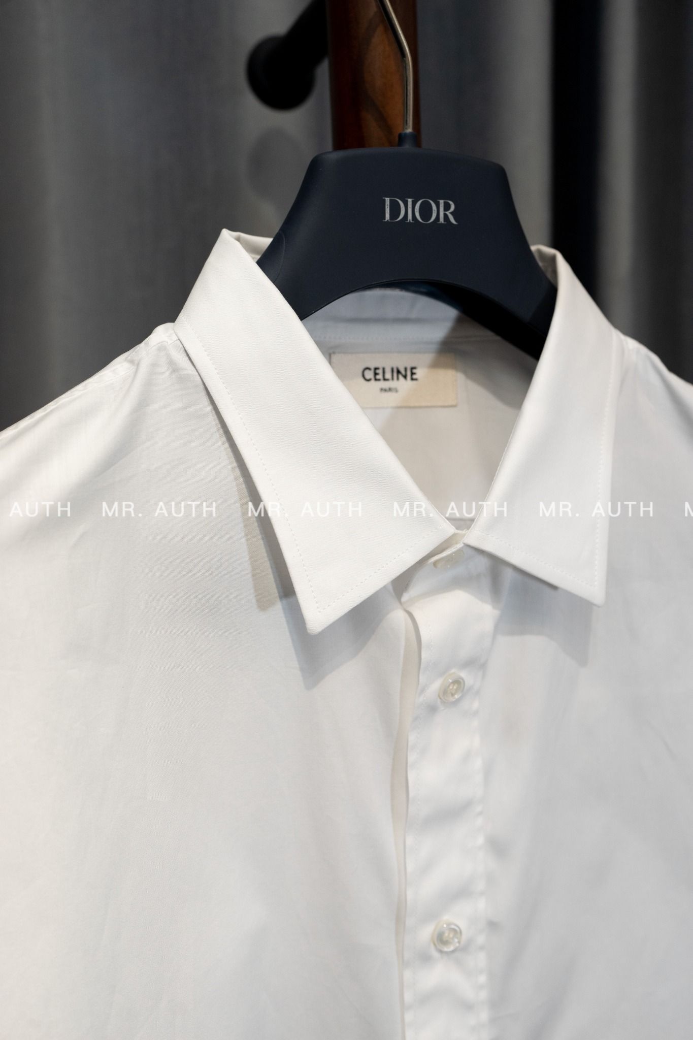 Celine Loose Shirt in Cotton Poplin.
