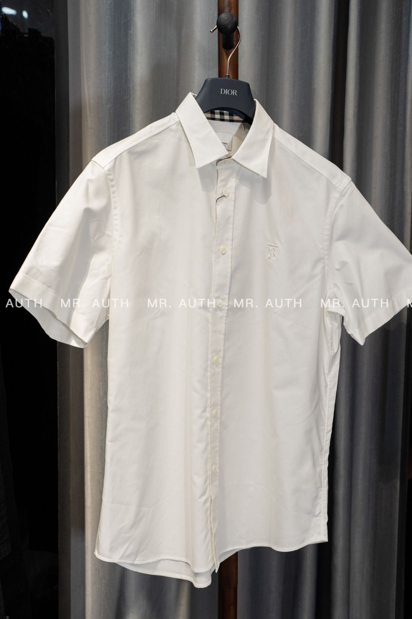 Burberry Stretch Cotton Shirt.