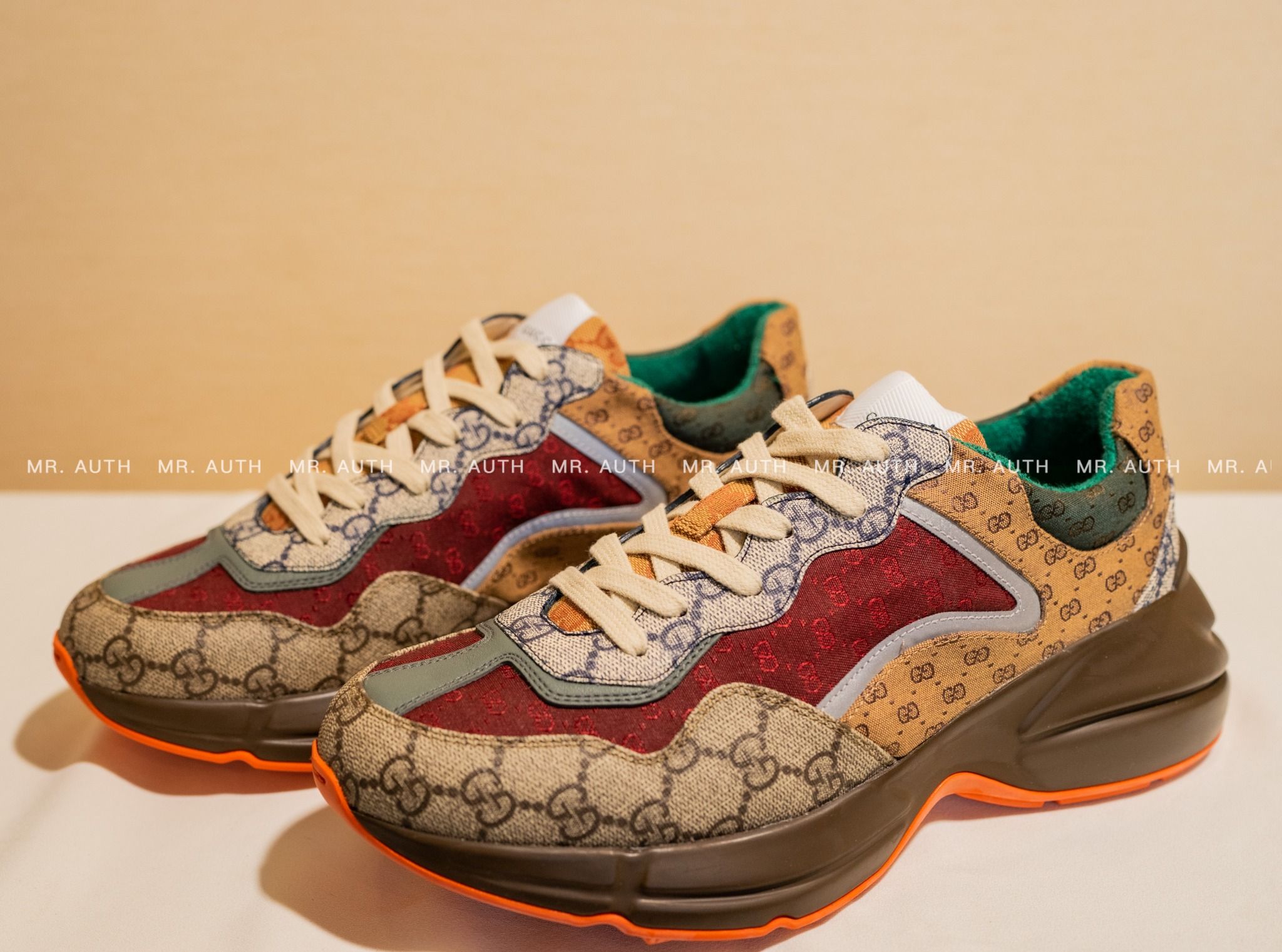 Gucci GG Rhyton Trainer.