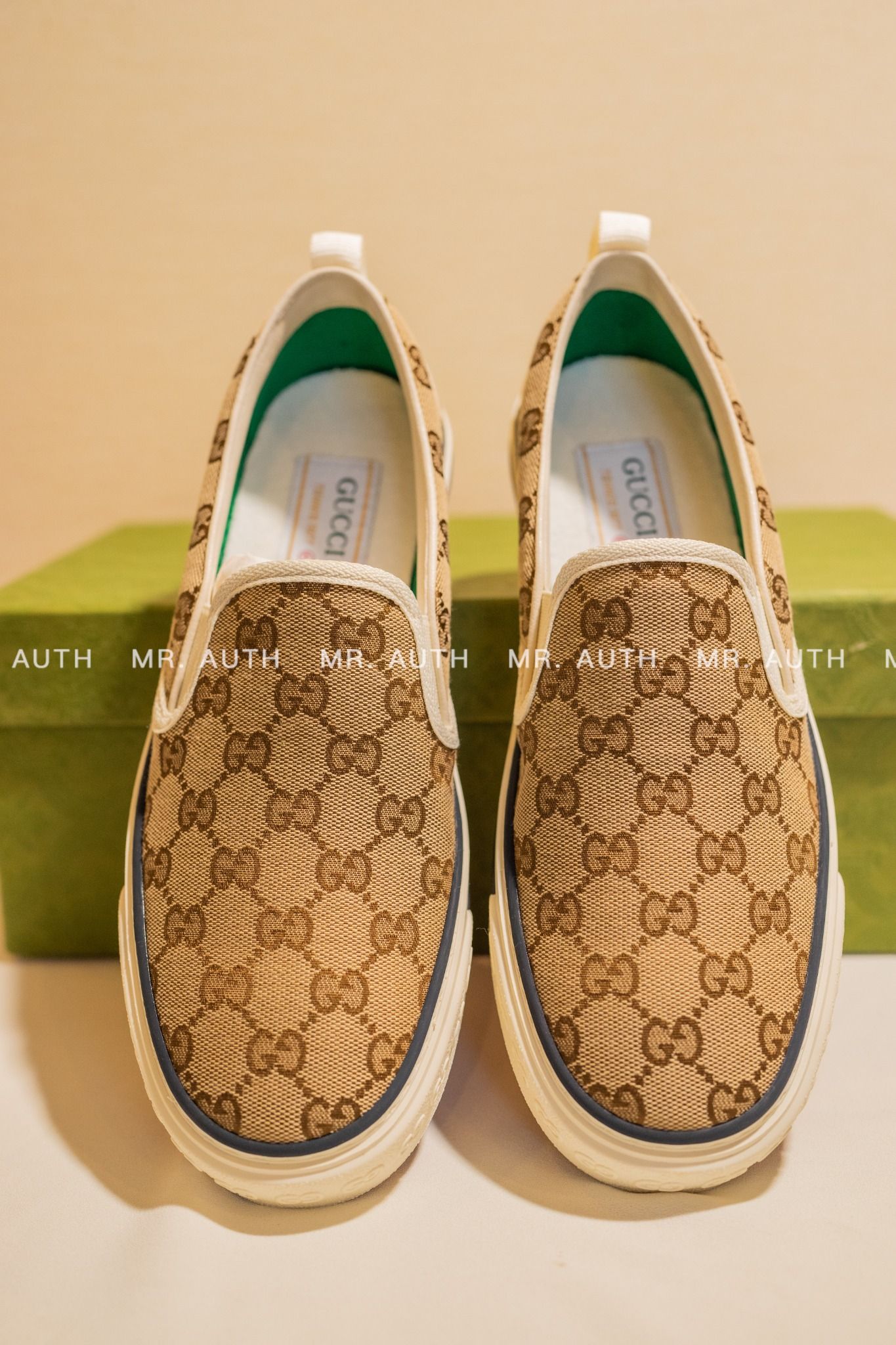 Gucci Tennis 1977 Slip-on Sneaker.